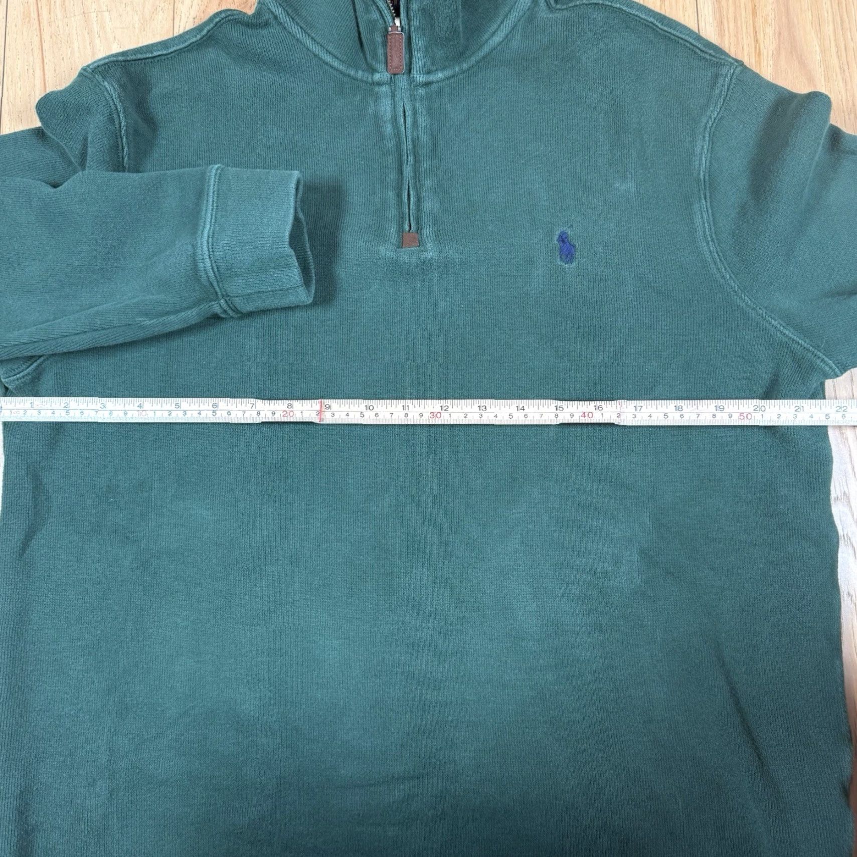 Ralph Lauren Polo Ralph Lauren Golf Quarter Zip Sweater Mens L Green Size US L / EU 52-54 / 3 - 4 Thumbnail