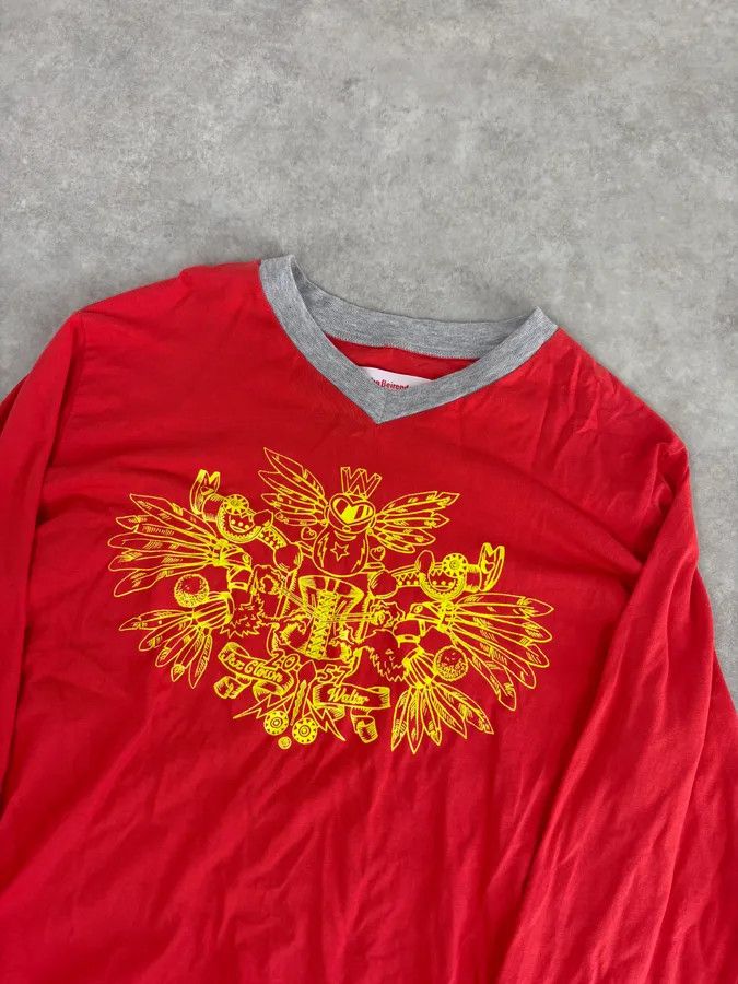 Walter Van Beirendonck Walter Van Beirendonck Red Eagle Longsleeve Size US M / EU 48-50 / 2 - 4 Thumbnail