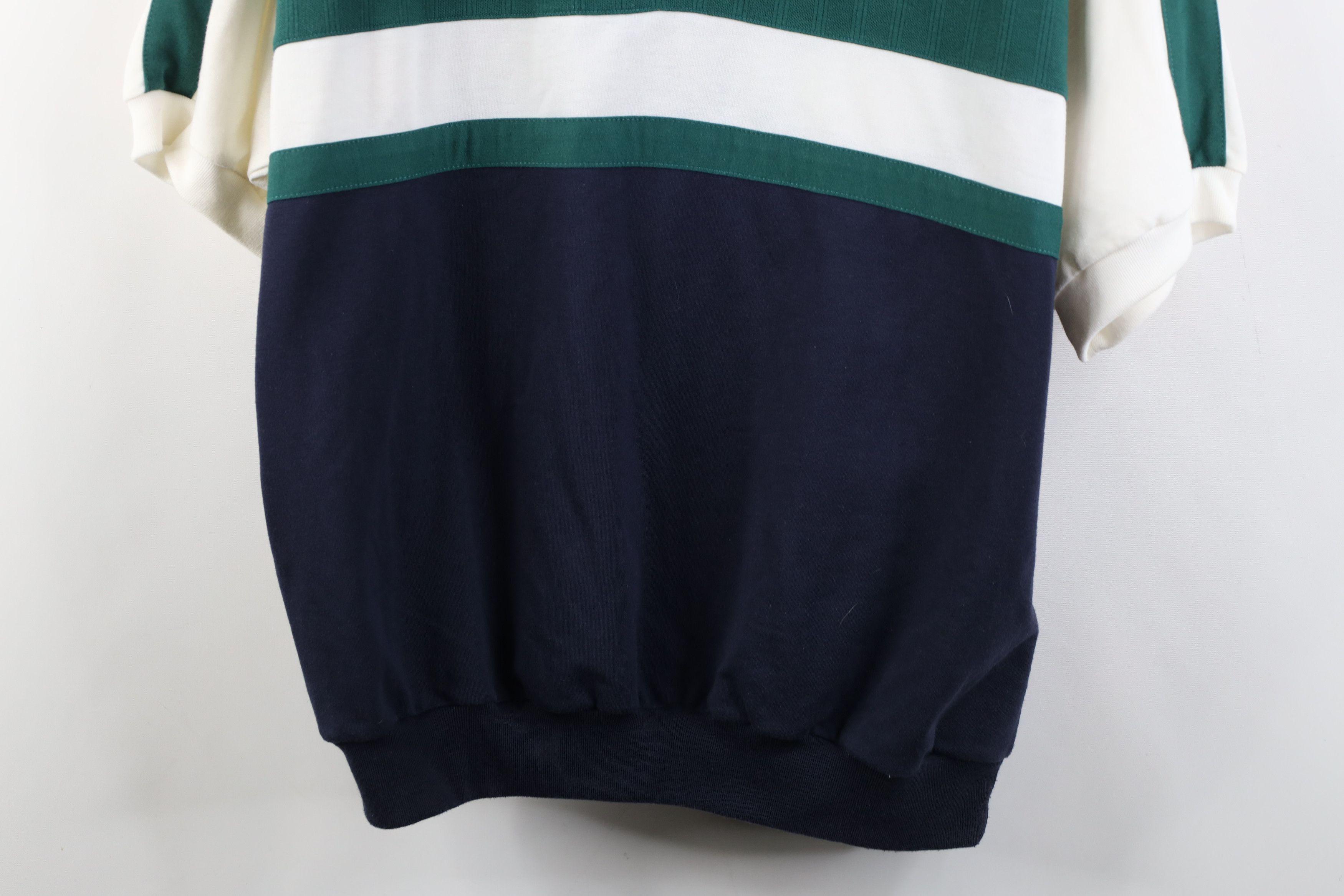 Vintage Vintage 90s Streetwear Block Collared Pullover Polo Shirt Size US XL / EU 56 / 4 - 3 Thumbnail