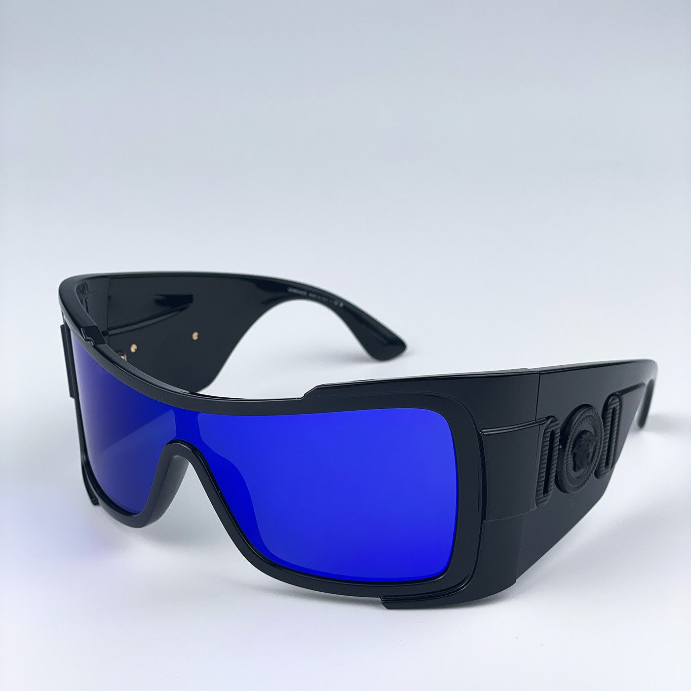 Versace NEW Versace VE4451 GB1/55 Wraparound Unisex Sunglasses Size ONE SIZE - 6 Thumbnail