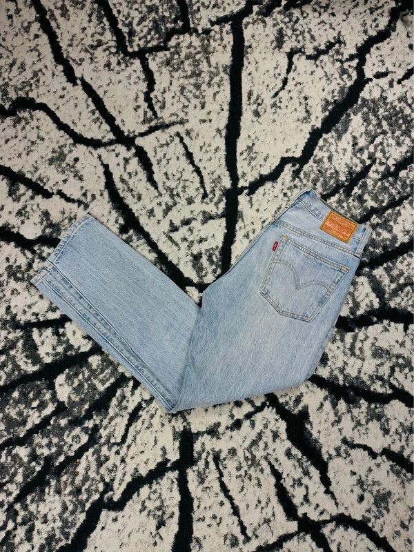 Levi's Levis 501 jeans 27 28 baby blue Size US 27 - 1 Thumbnail