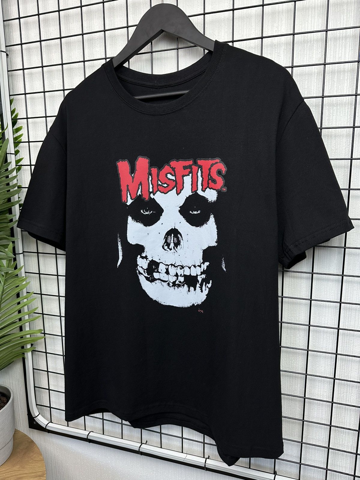 Band Tees × Misfits Misfits Skull Graphic Punk Band Tshirt Men Black L Big logo Size US L / EU 52-54 / 3 - 2 Thumbnail