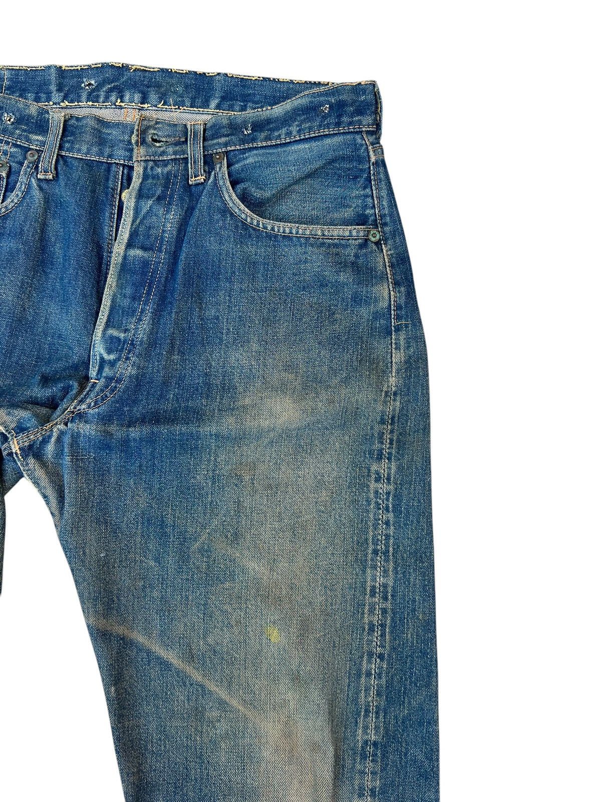 Levi's 60s 70s Levi’s 501 Big E Rust Dirty Mud Denim Selvedge Jeans Size US 32 / EU 48 - 12 Thumbnail