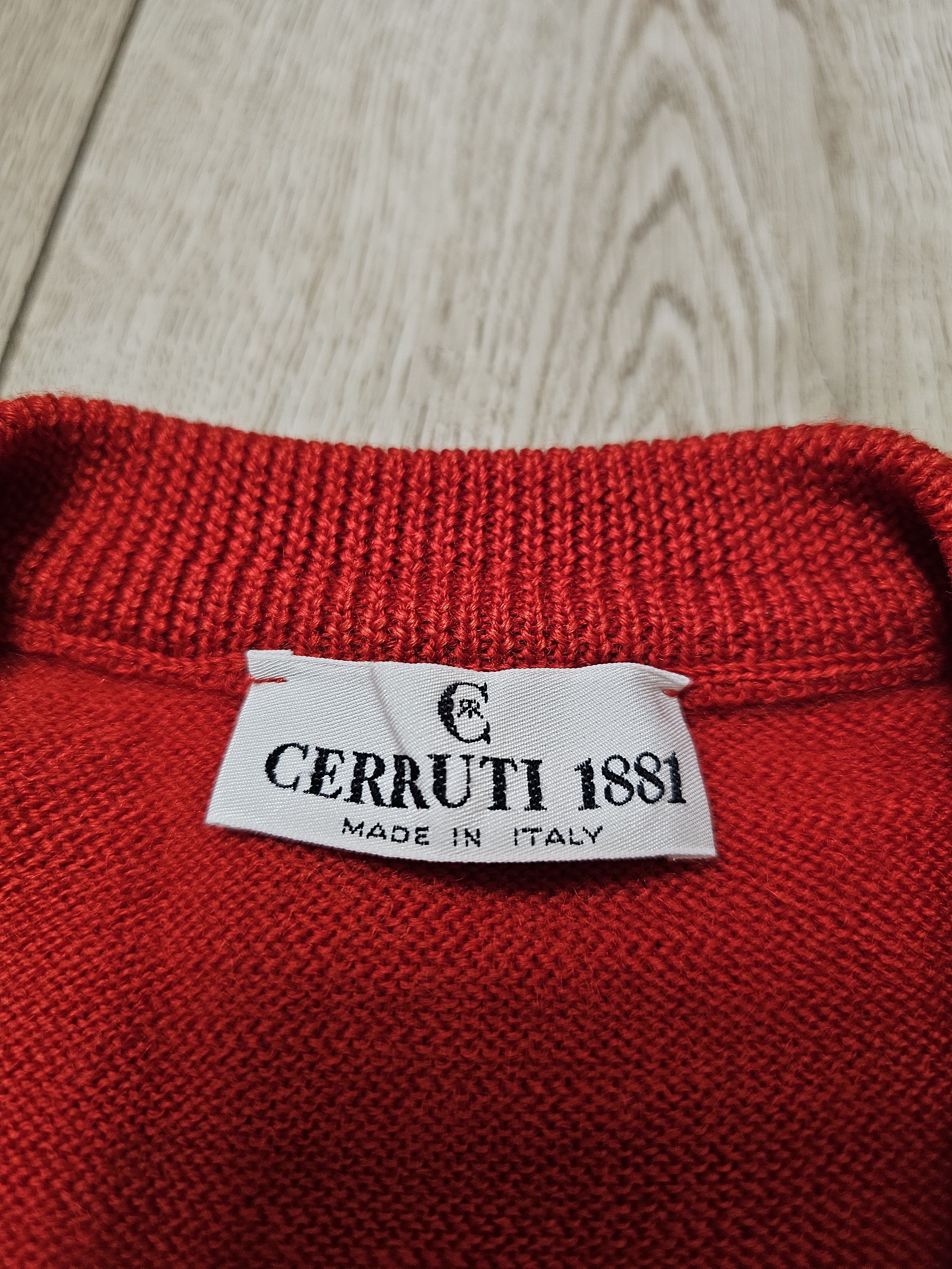 Ferrari VINTAGE FERRARI CERRUTI 1881 SWEATSHIRT F1 SWEATSHIRT 90s Size US L / EU 52-54 / 3 - 9 Thumbnail
