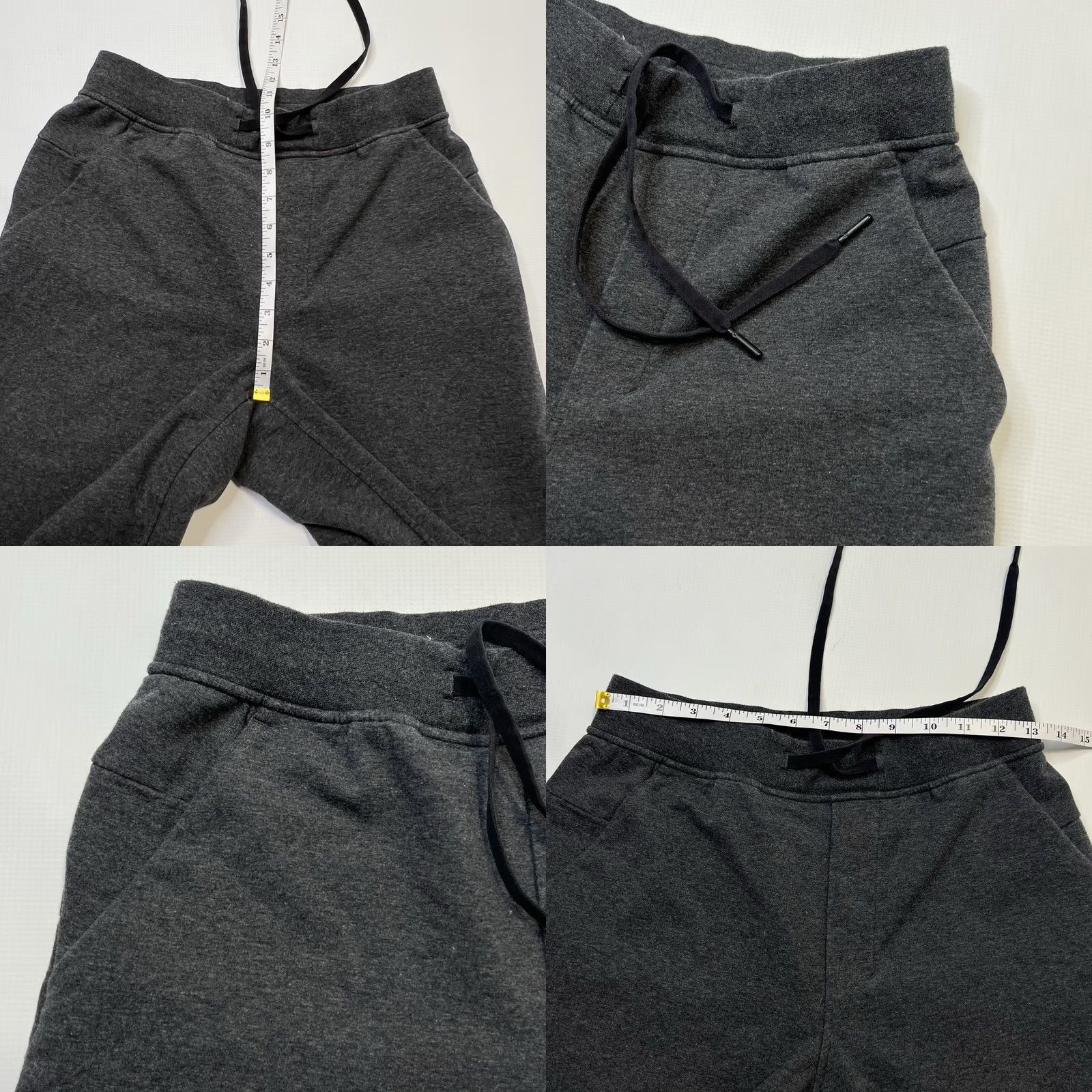 Lululemon Lululemon City Sweat Short Men S Heathered Black 9 in Inseam Drawstring Pockets Regular Fit Weekday City, Sports, Outdoor Mens Size US 29 - 8 Thumbnail
