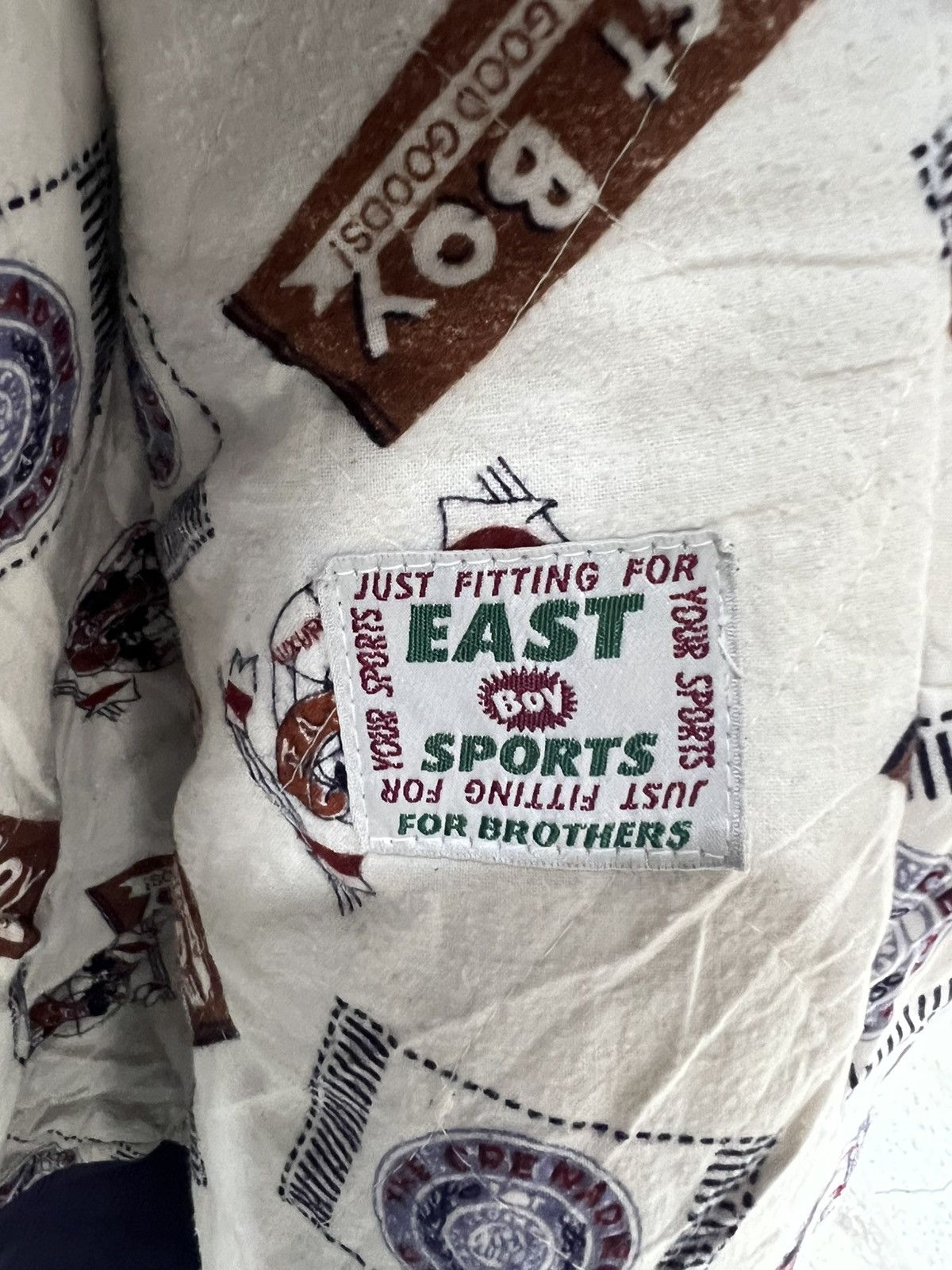 Japanese Brand 🔥Eastboy Sports Bomber Style Zipper Jacket Size US XL / EU 56 / 4 - 15 Thumbnail