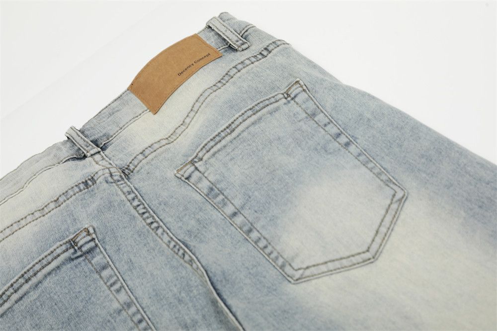 Vintage Men's vintage distressed cleanfit punk washed straight jeans Size US 32 / EU 48 - 5 Thumbnail