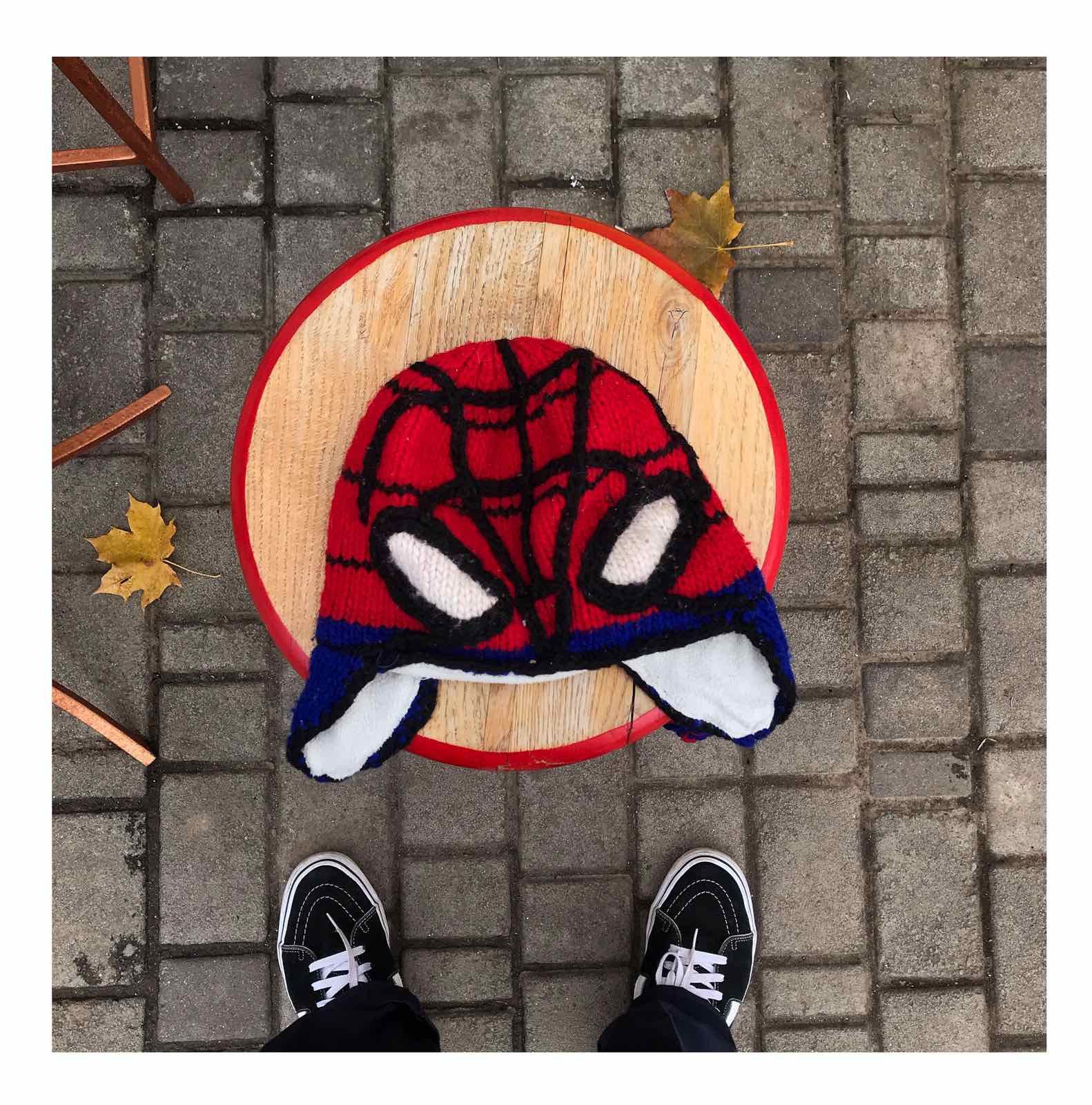 Japanese Brand Vintage Spider Man Beanie Hat Eye Big Logo 00s Size ONE SIZE - 1 Thumbnail