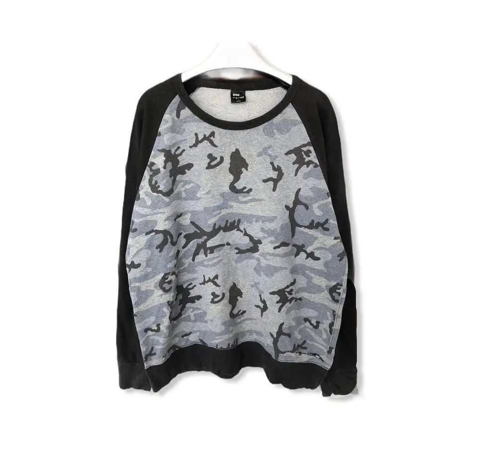 Andy Warhol × Uniqlo Andy Warhol Camouflage Sweatshirt Size US L / EU 52-54 / 3 - 1 Thumbnail
