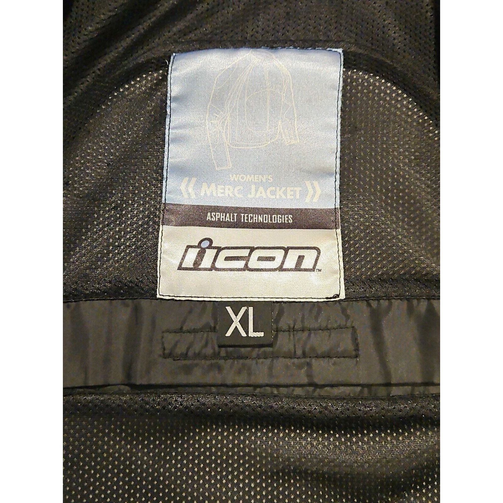 Other Icon Motorcycle Merc Jacket Womens XL Black Armored Padded M Size XL / US 12-14 / IT 48-50 - 16 Thumbnail