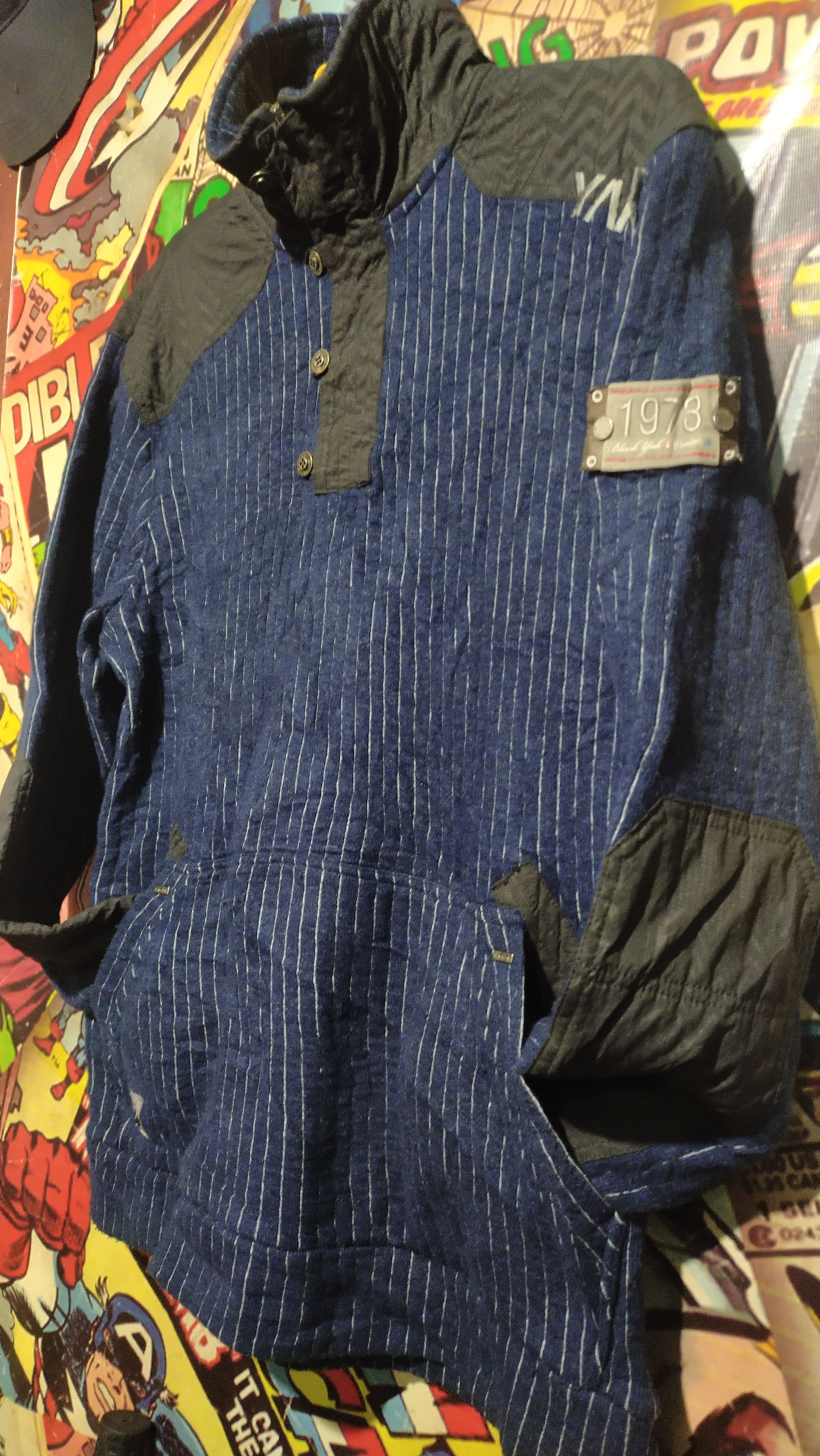 BLACKYAK Black Yak 1978 Striped Jacket Size US L / EU 52-54 / 3 - 2 Thumbnail