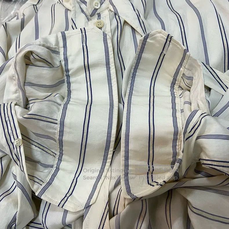 Balenciaga Balenciaga Back letter logo silk ribbon shirt Size XXS / US 00 / IT 34 - 6 Thumbnail