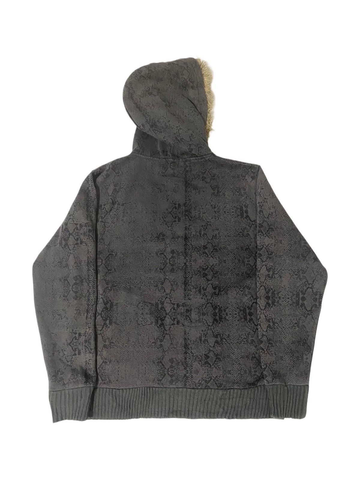 GOA 💥LGB Style Fur Hoodie Strange Heaven Punk Python Pattern💥 Size US L / EU 52-54 / 3 - 2 Thumbnail
