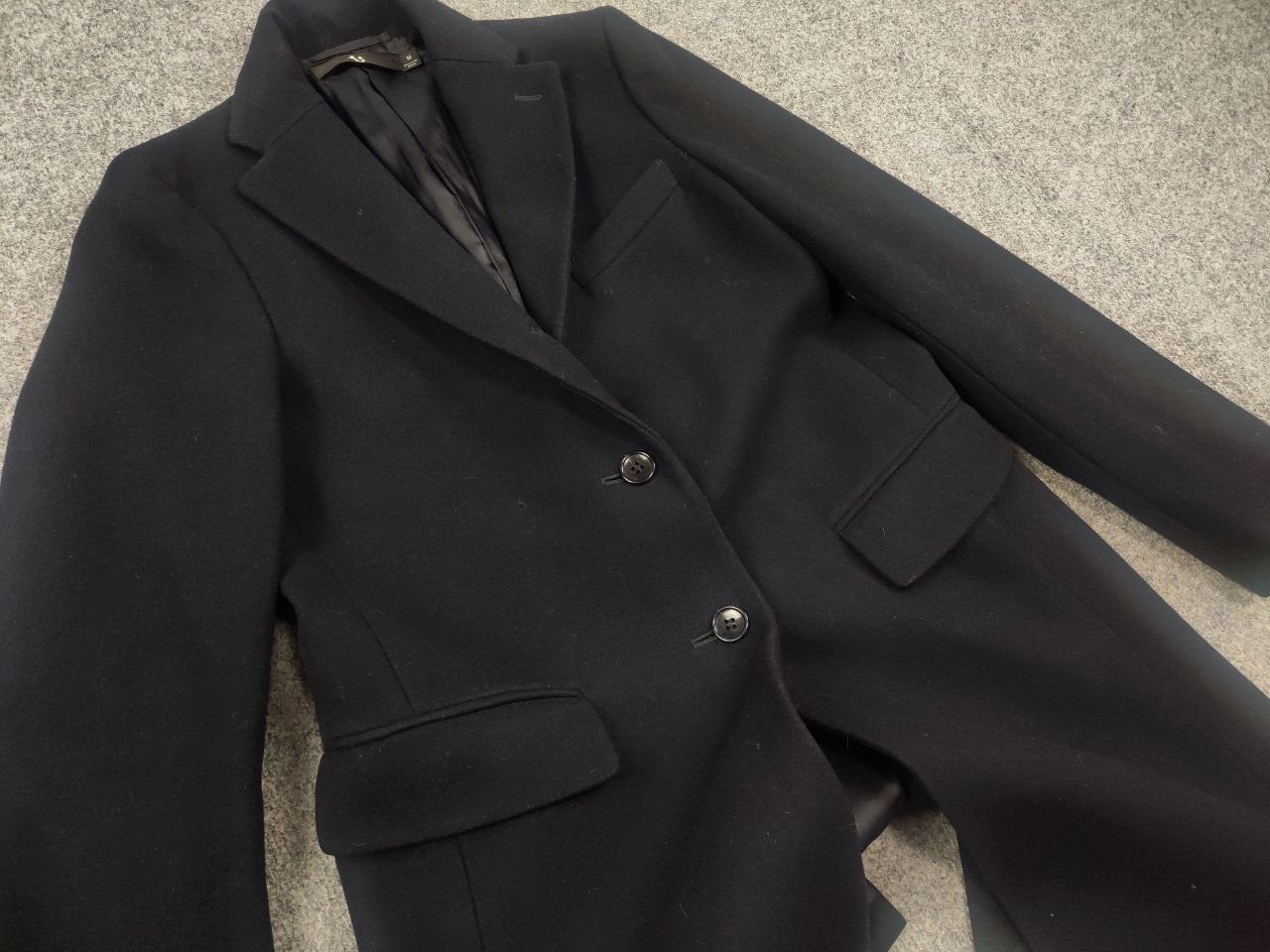 Jil Sander Jil Sander +J Uniqlo Design Japan Wool Peak Coat Jacket Size M / US 6-8 / IT 42-44 - 5 Thumbnail