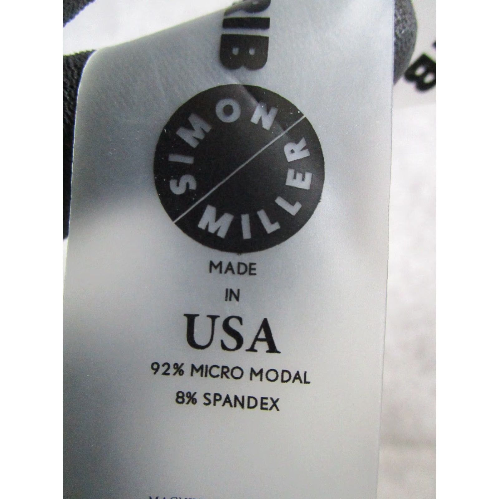Simon Miller SIMON MILLER Rib Sweater Womens Large Black Pullover 3/4 Sleeve Scoop Neck Modal Knit Womens L Black Concert Merch? Size L / US 10 / IT 46 - 6 Thumbnail