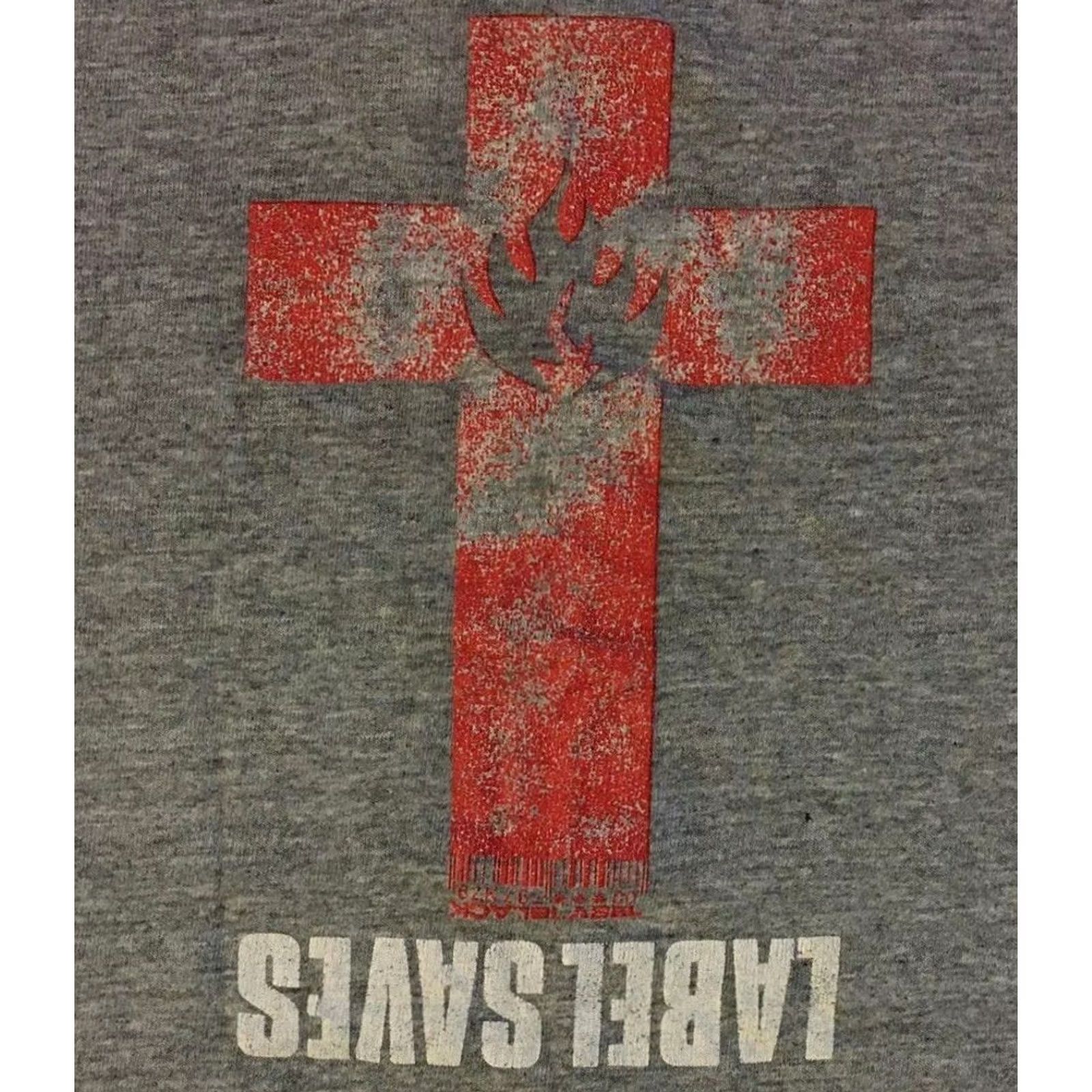 Vintage VINTAGE Independent Trucks Faded Distressed Cross Shirt M Gray 80s 90s Grunge Skateboard Skater USA Mens Size US M / EU 48-50 / 2 - 2 Thumbnail
