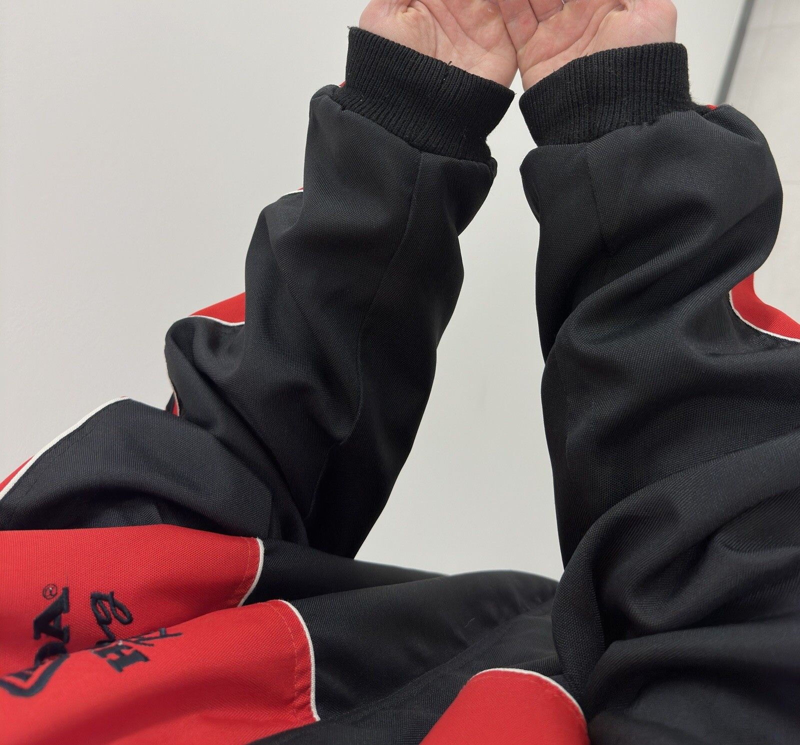 Honda VINTAGE 1990s JACKET HONDA COMPETITION WORLD CHAMPION MENS Size US XL / EU 56 / 4 - 11 Thumbnail