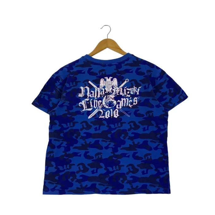 Vintage NANA MIZUKI NM7 Live Games 2010 Blue Stage Tee Shirt Size US M / EU 48-50 / 2 - 3 Thumbnail