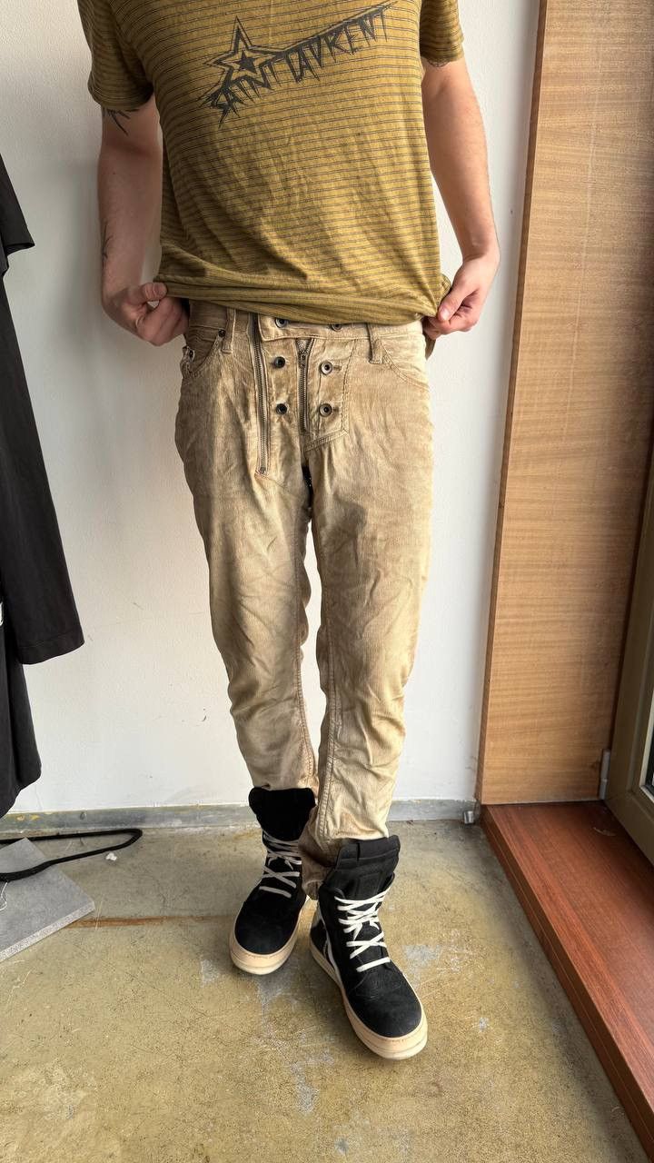 Le Grande Bleu (L.G.B.) lgb biker scull corduroy pants Size US 29 - 11 Thumbnail