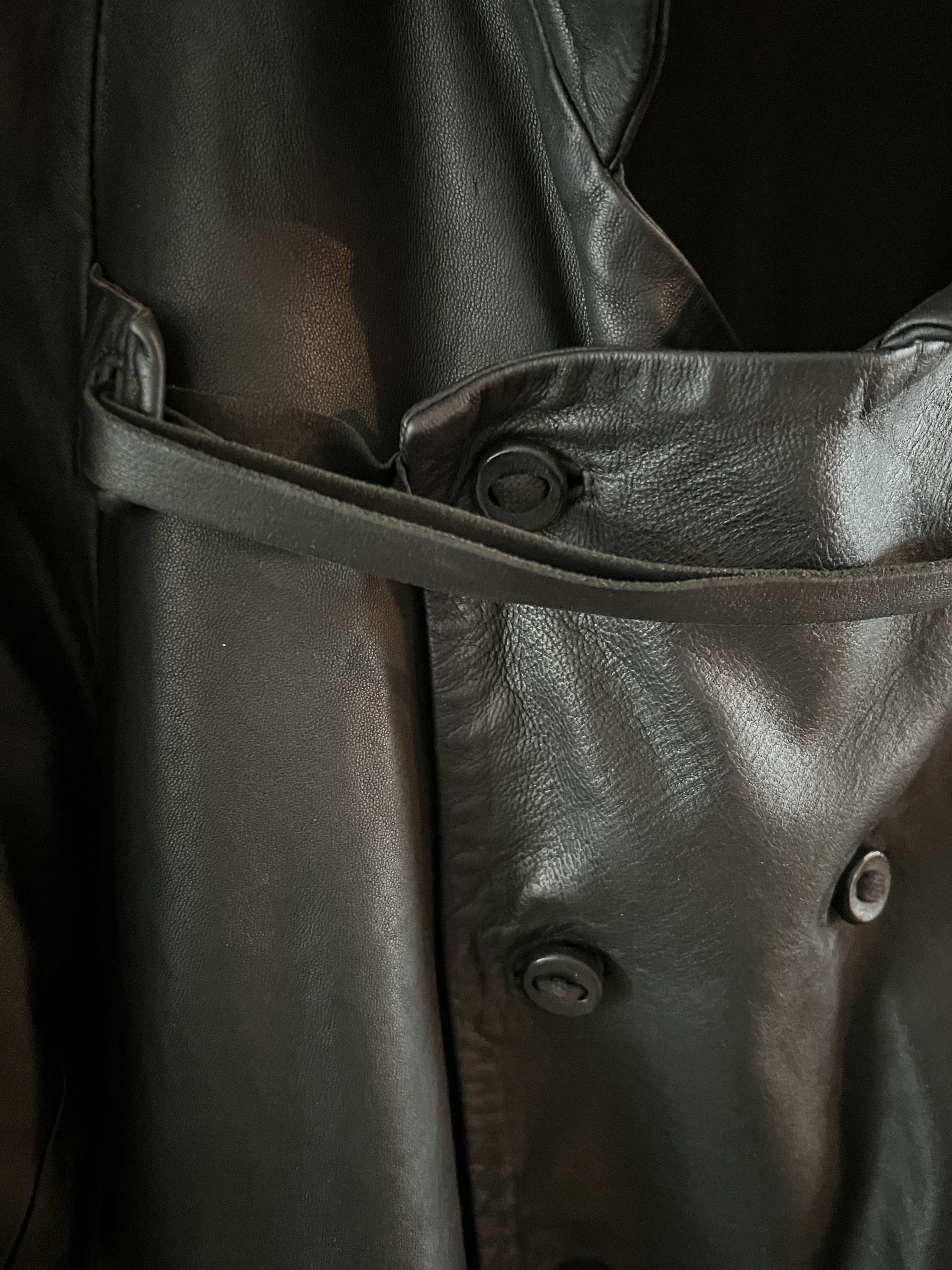 image of Boris Bidjan Saberi Bbs Leather Jacket in Black, Men's (Size Large)