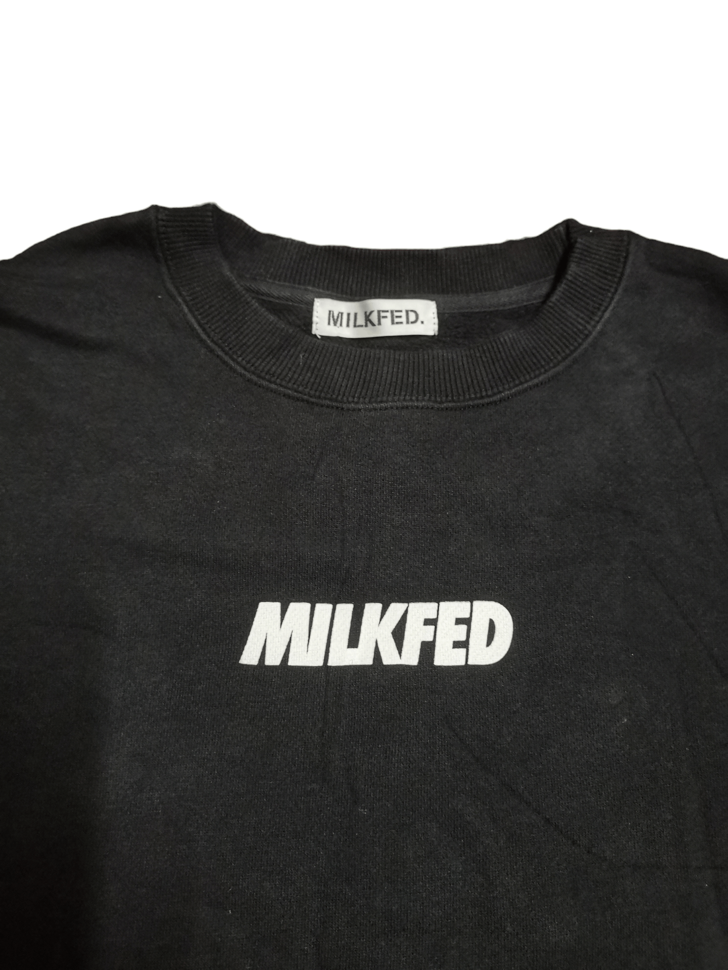 Japanese Brand 🔥Milkfed Center Logo Oversized Sweatshirt Size US XXL / EU 58 / 5 - 2 Thumbnail