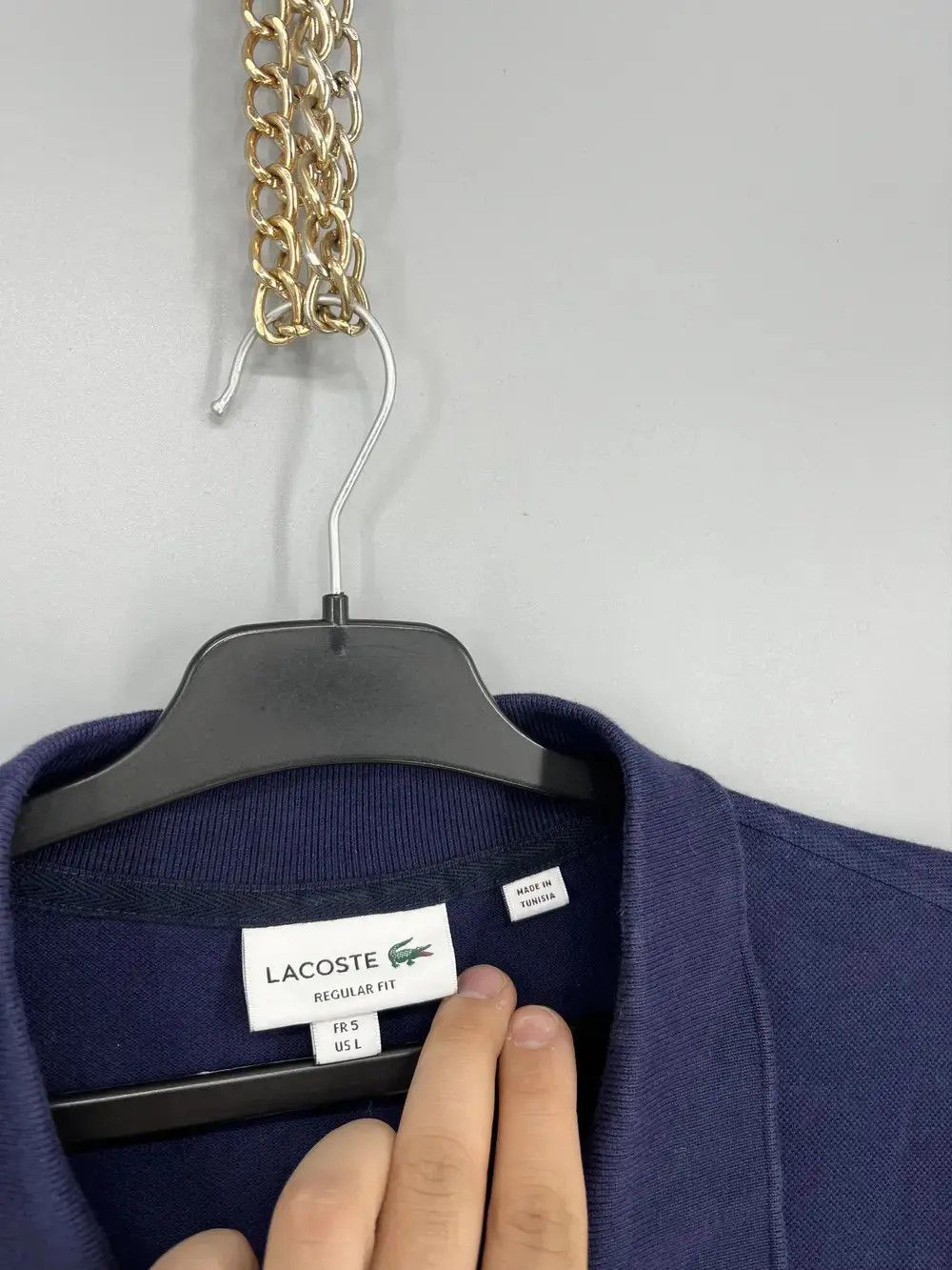 Lacoste Lacoste Men's Long Sleeve Holiday Croc Regular Fit Polo Size US L / EU 52-54 / 3 - 6 Thumbnail