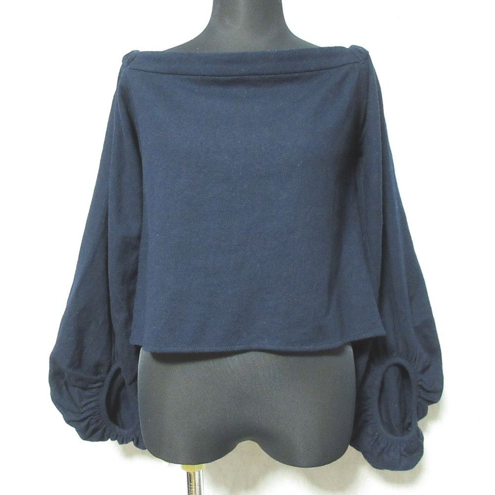 Other ELIN Wool Off Shoulder Top Cotton Tops 11606-11-111 DUTY FREE for USA