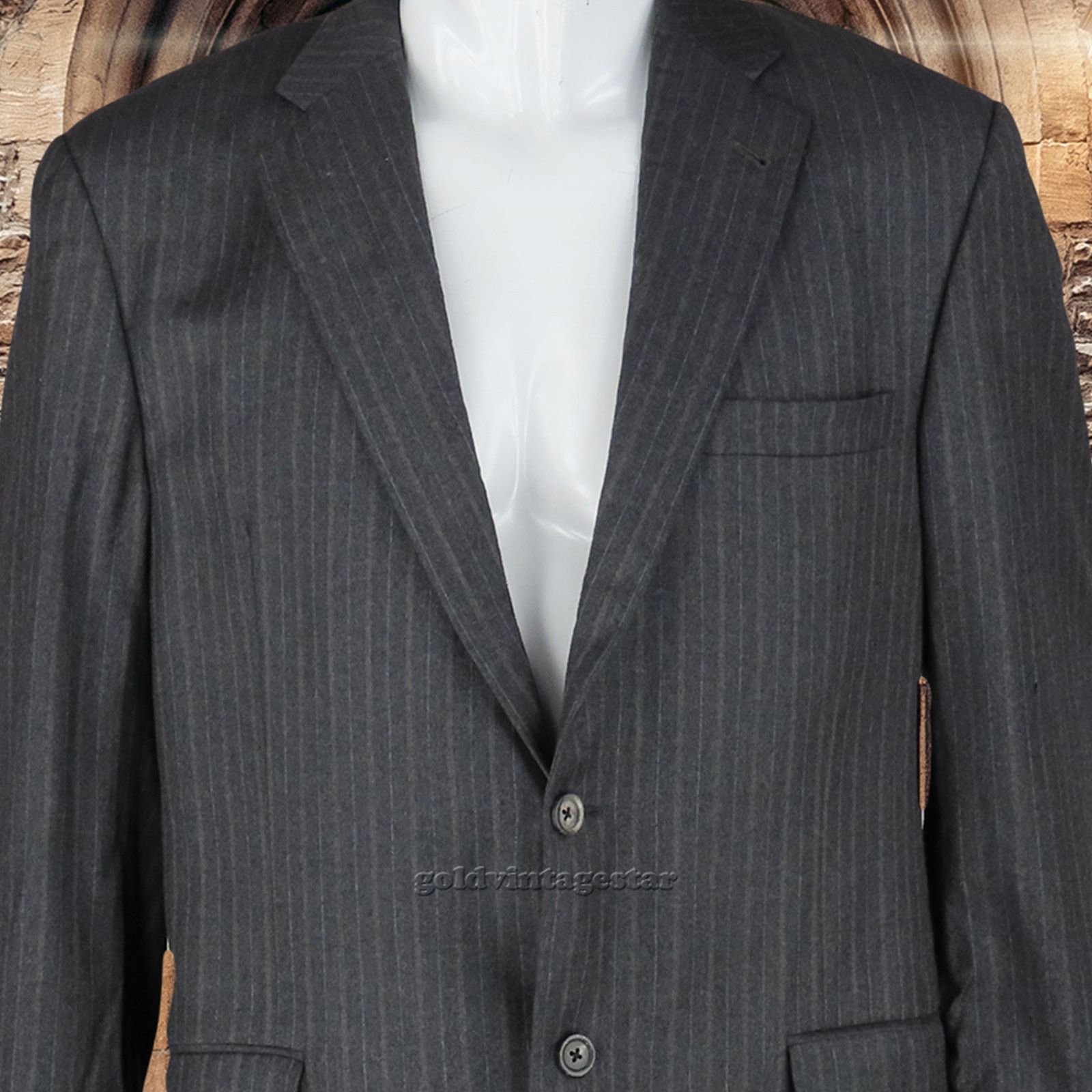 Other Burberry London Wool Striped Sport Coat Blazer 42R Size US L / EU 52-54 / 3 - 13 Thumbnail
