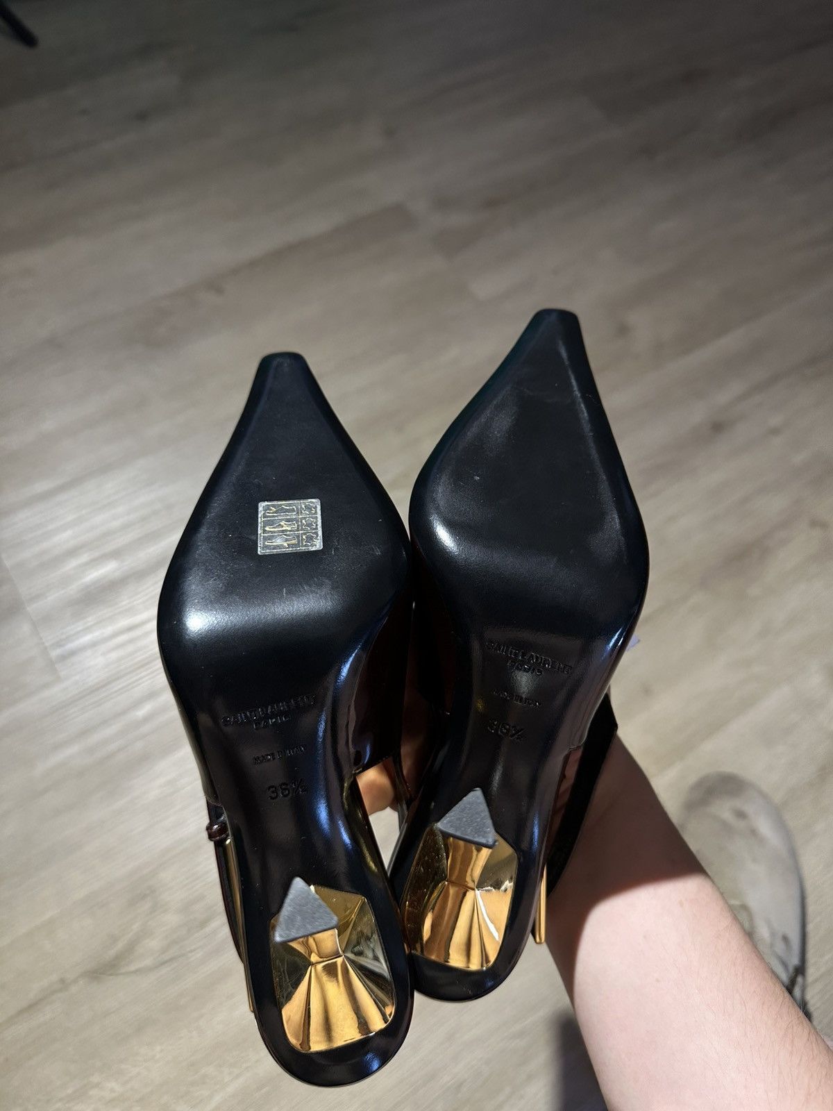 Saint Laurent Paris SAINT LAURENT HEELS BRAND NEW Size US 6.5 / IT 36.5 - 7 Thumbnail