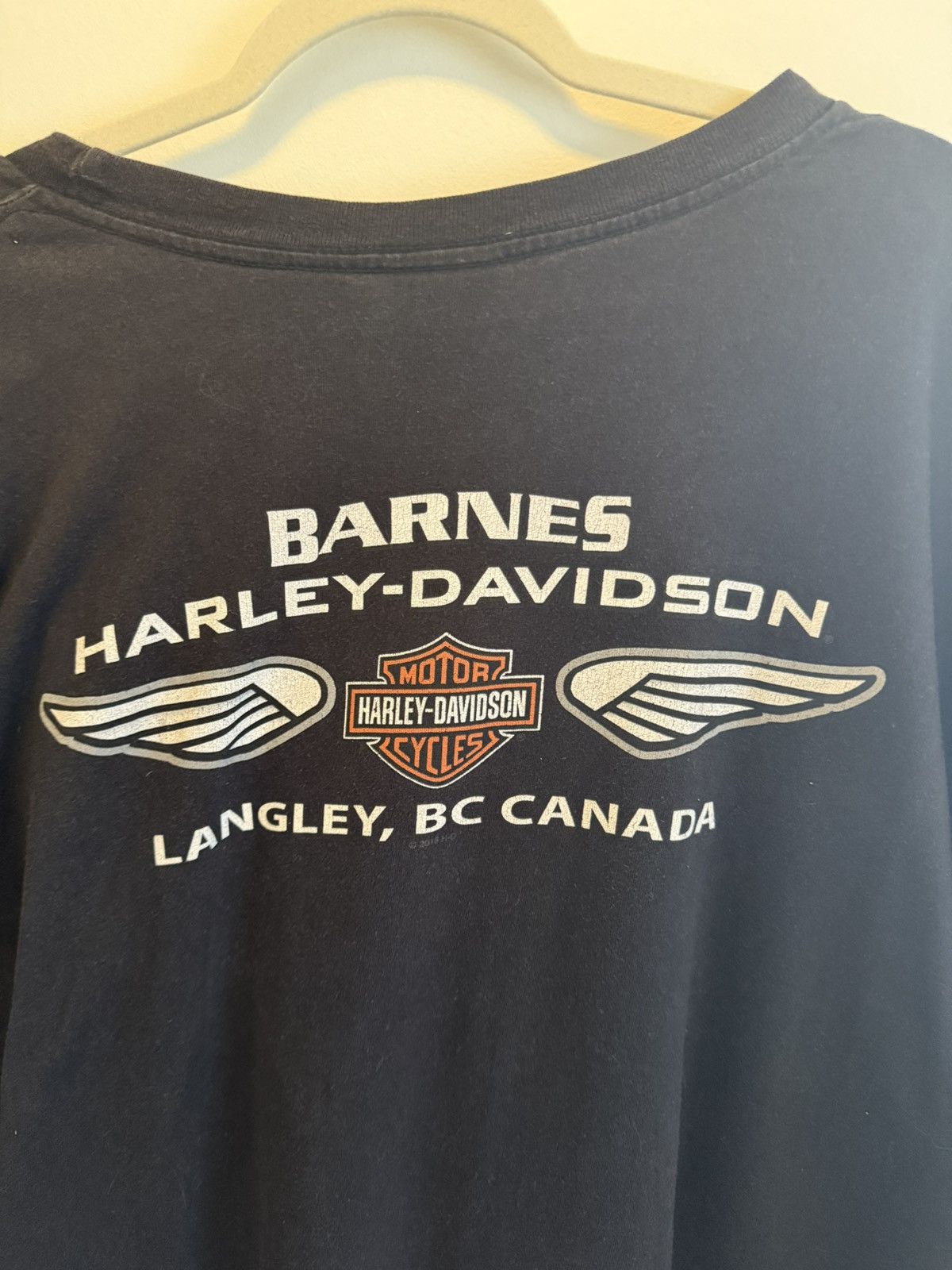 Harley Davidson Harley-Davidson Skull Tee (Langley BC, 5XL) Size US XXL / EU 58 / 5 - 3 Thumbnail