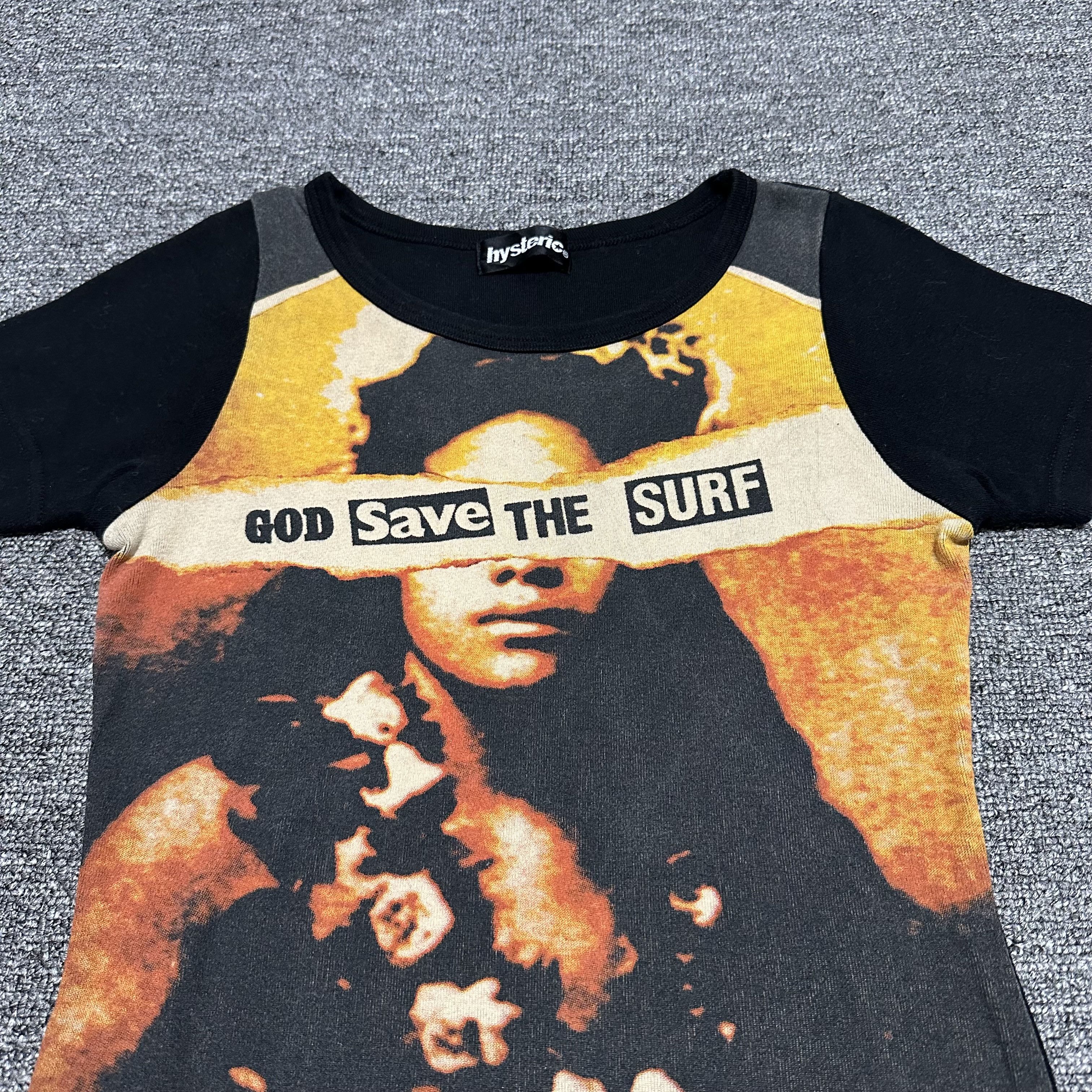 Hysteric Glamour Hysteric Glamour God Save The Surf Tee Size S / US 4 / IT 40 - 2 Thumbnail