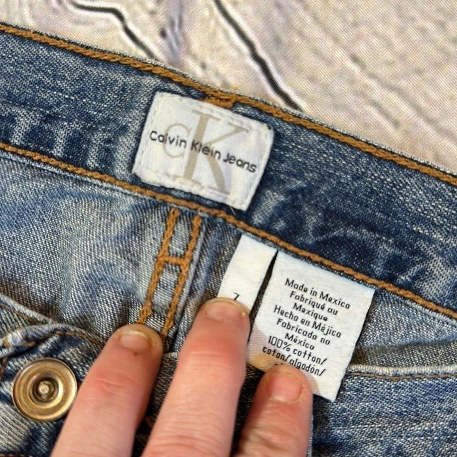 Calvin Klein Calvin Klein Jeans Classic Blue Denim Size 30" / US 8 / IT 44 - 3 Thumbnail