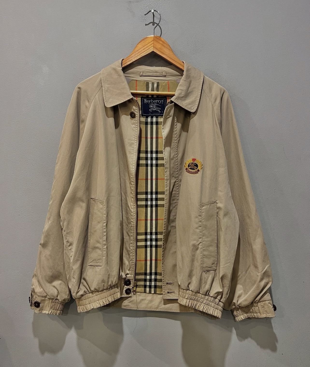 Burberry × Vintage 90's Burberrys of London jackets made in the