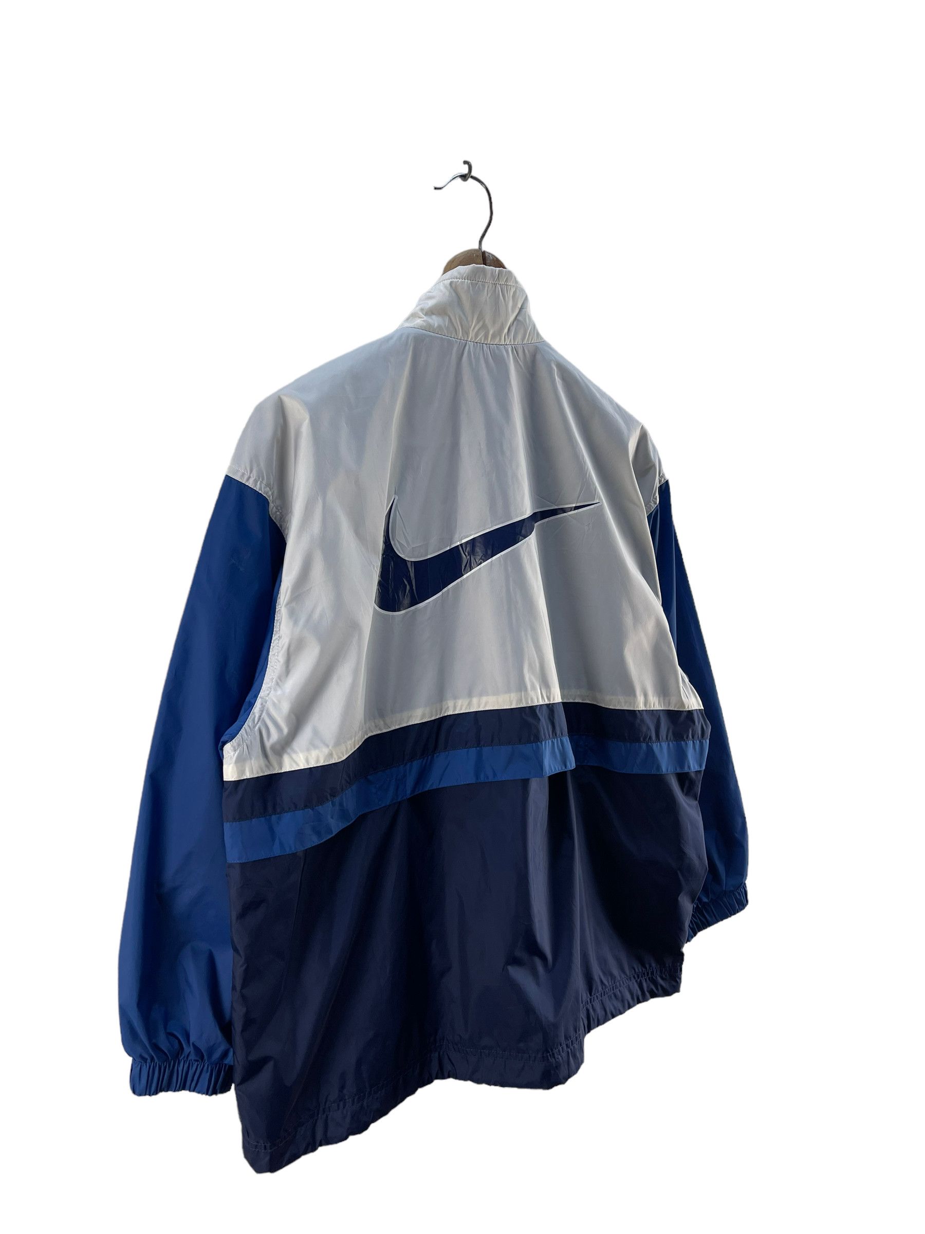 Nike Vintage Nike Swoosh Windbreaker Jacket Size S / US 4 / IT 40 - 6 Thumbnail