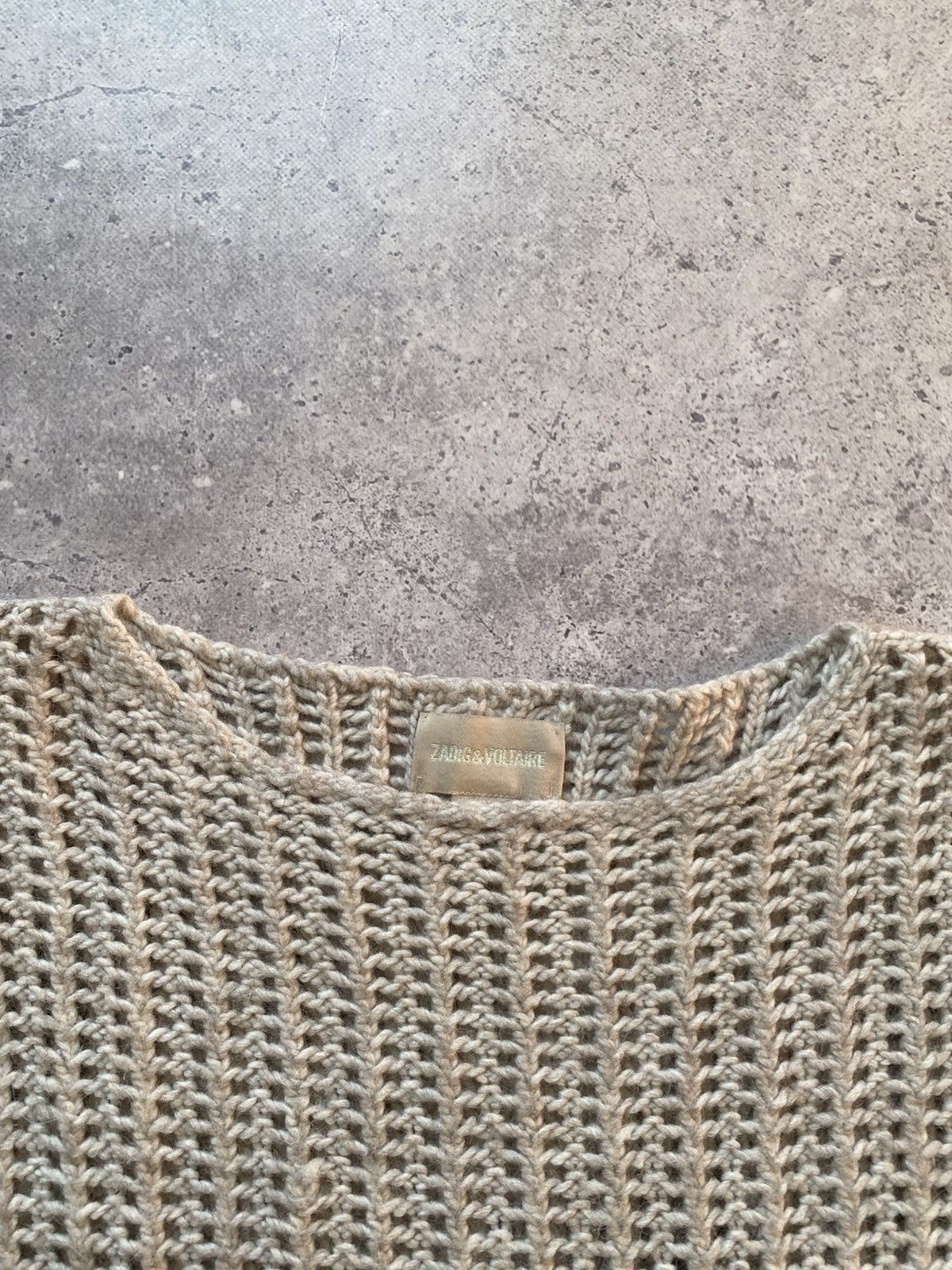 Zadig & Voltaire Zadig & Voltaire Women's Long Sleeve Open Knit Sweater S Size S / US 4 / IT 40 - 2 Thumbnail