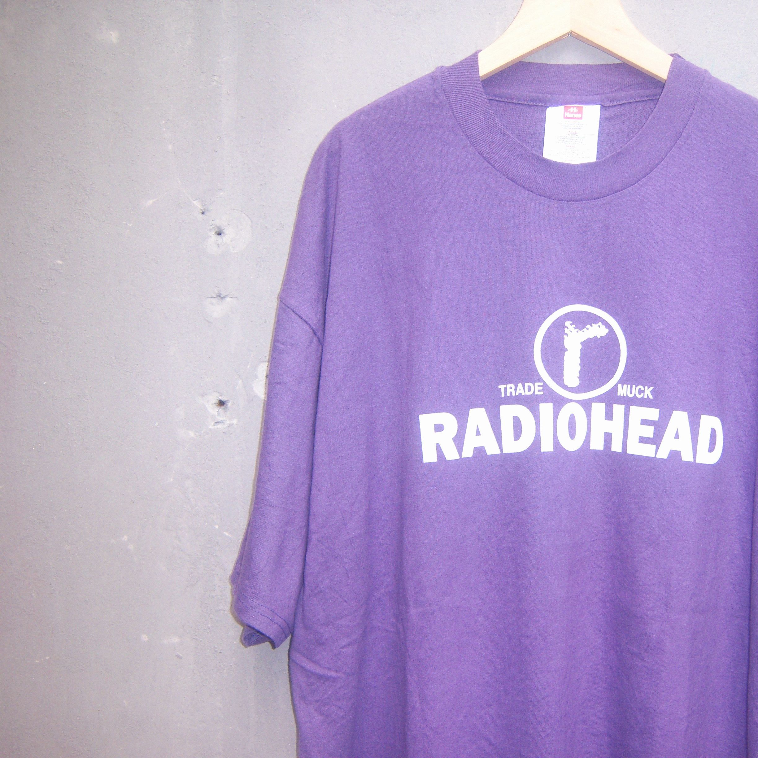Band Tees × Vintage Rare Radiohead Trade Muck Vintage 90s Size US L / EU 52-54 / 3 - 8 Thumbnail