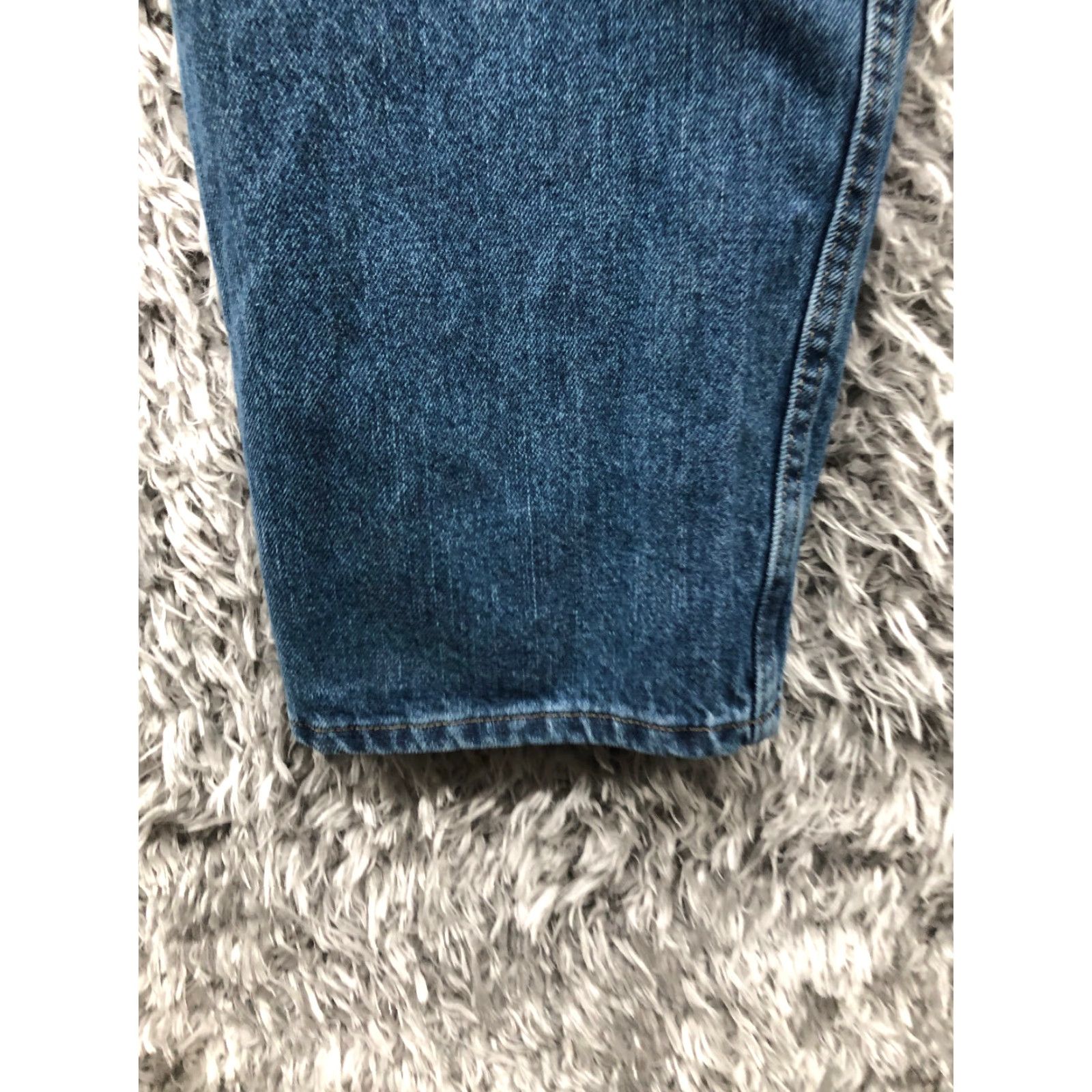 Wrangler Wrangler Jeans 40x30 Mens Mid Rise Straight Leg Dark Wash Blue Denim Straight Mens 40 Jeans Wrangler Size US 40 / EU 56 - 7 Thumbnail
