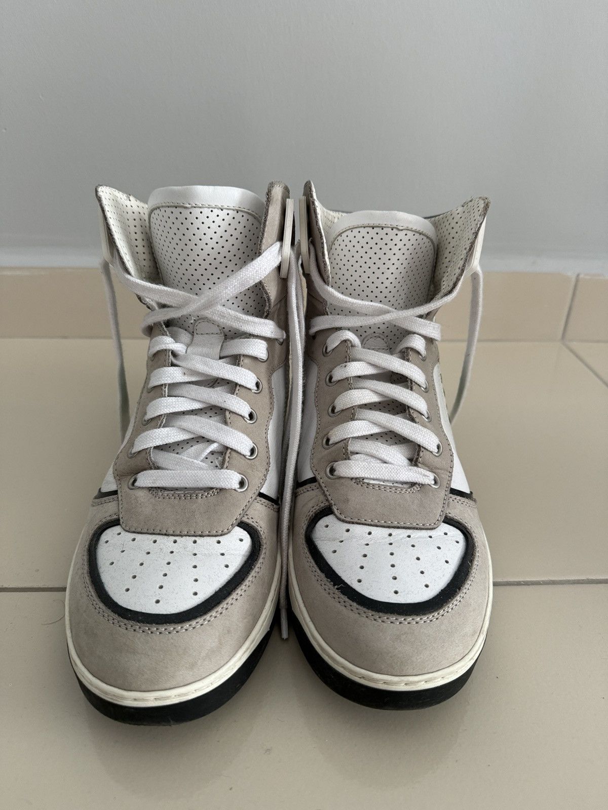 Dsquared2 Grey green high tops Size US 7.5 / EU 40-41 - 3 Thumbnail