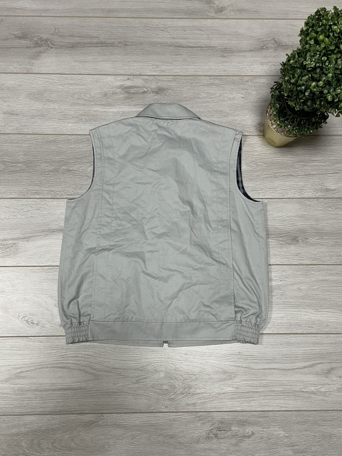Burberry Burberry London vest dark blue nova check zip Size US M / EU 48-50 / 2 - 11 Thumbnail
