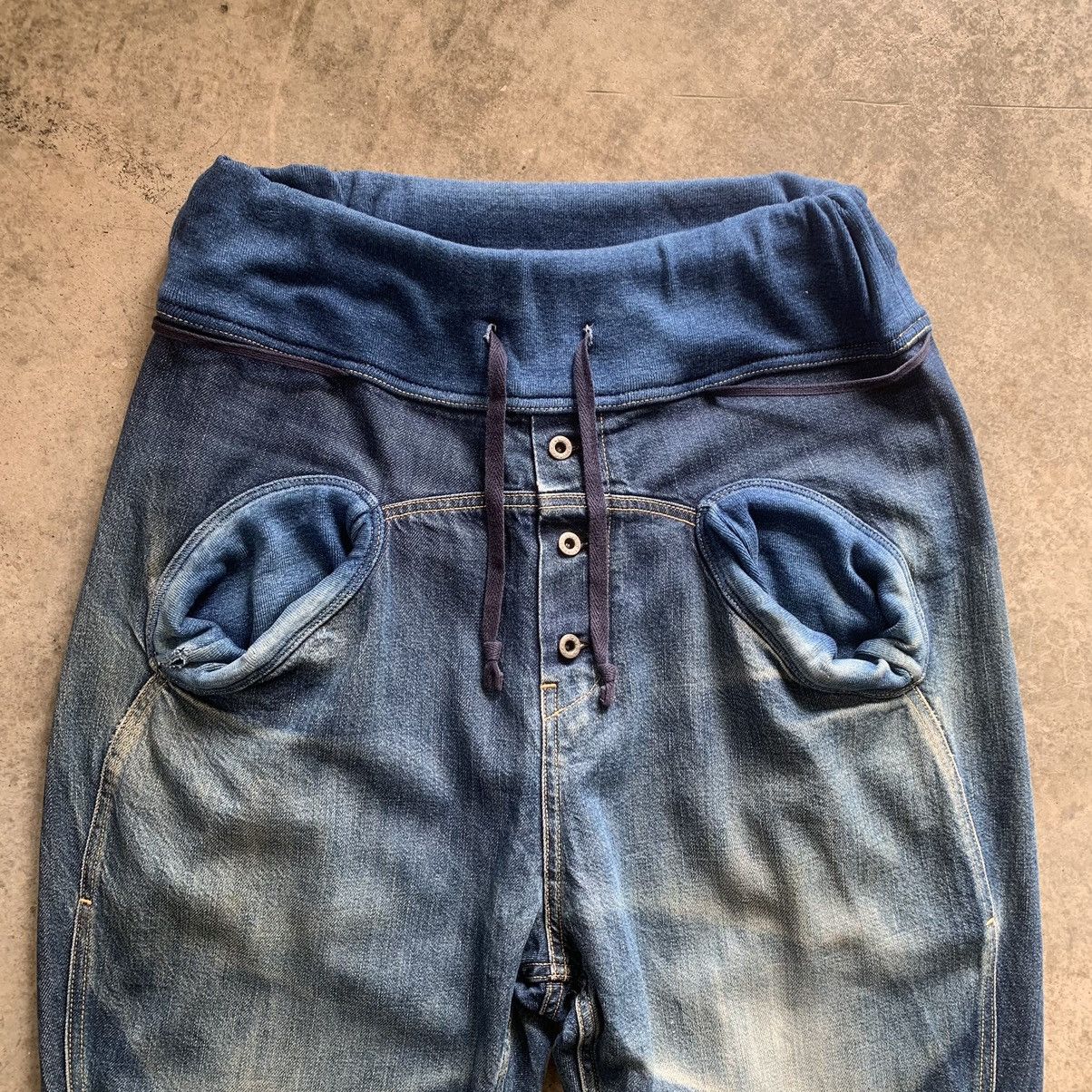 Kapital Kapital drawstring indigo pants Size US 30 / EU 46 - 2 Thumbnail