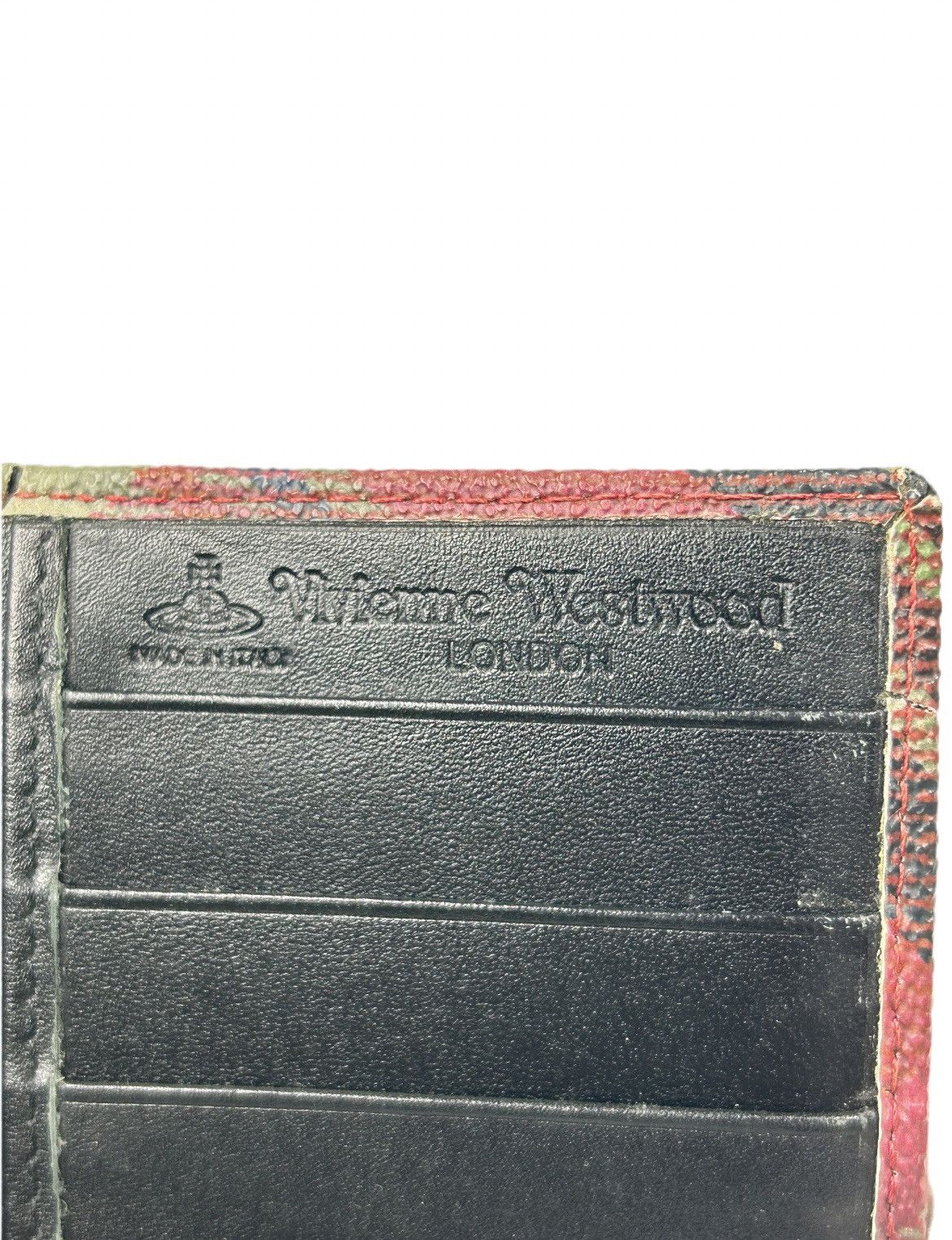 Vivienne Westwood Vivienne Westwood Tartan Orb Long Wallet Size ONE SIZE - 4 Thumbnail