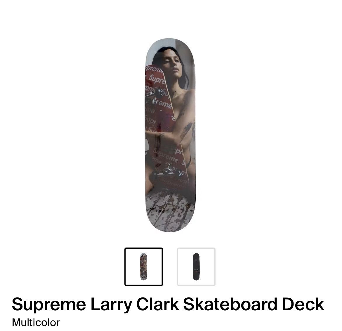 Larry Clark Supreme Deck | Grailed