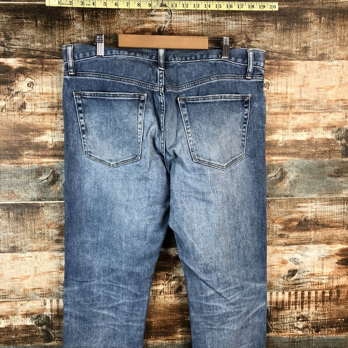 Japanese Brand DL Uniqlo Jeans Distressed Denim Pants #C150 Size US 34 / EU 50 - 15 Thumbnail
