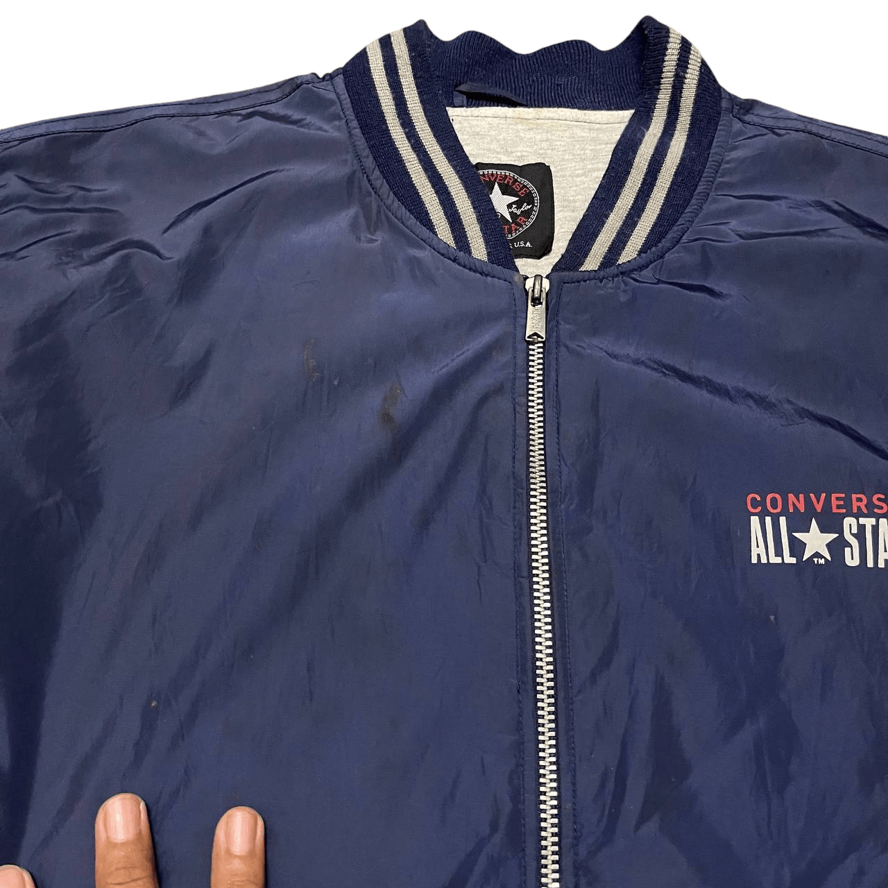 Converse Vintage Converse Big Logo Bomber Jacket Size US M / EU 48-50 / 2 - 7 Thumbnail