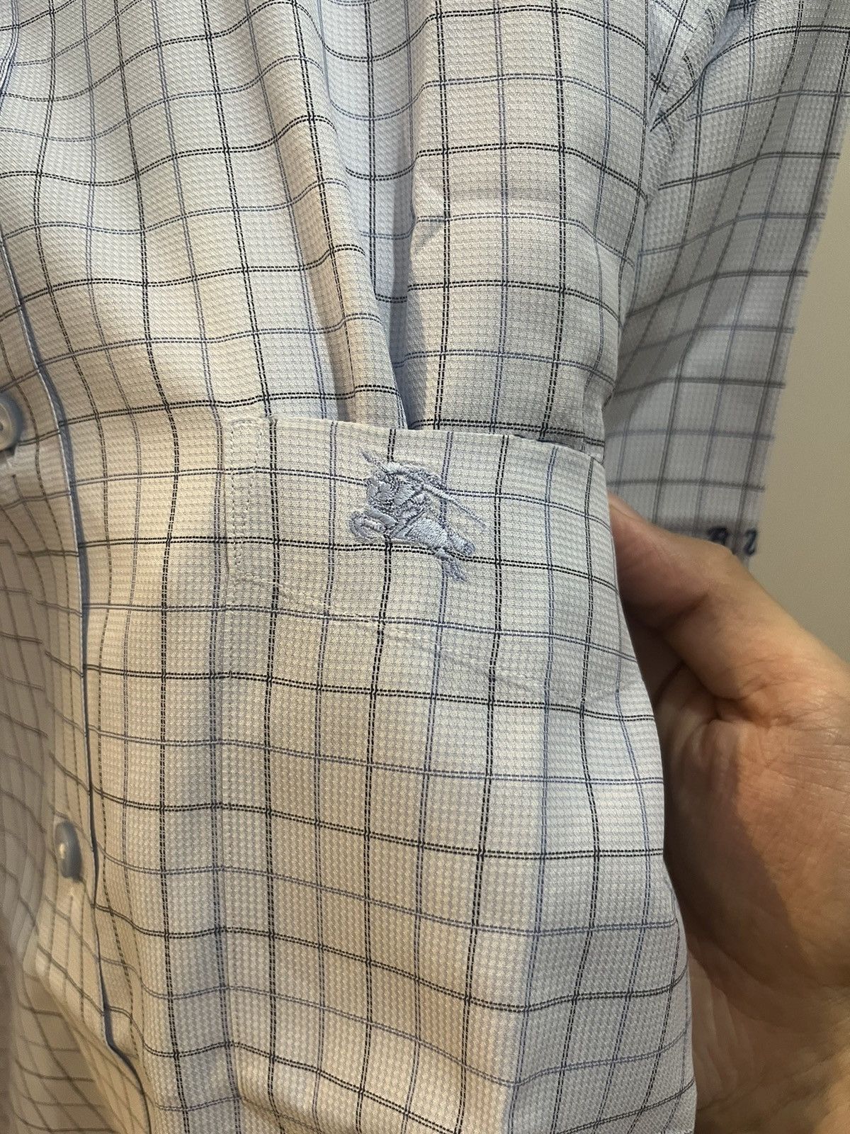 Burberry BURBERY LONDON BLUE SHIRT JAPAN Size US M / EU 48-50 / 2 - 2 Thumbnail