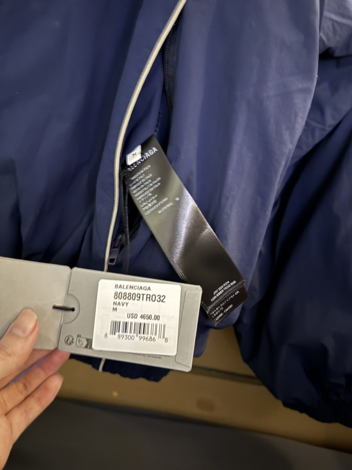Balenciaga Balenciaga Reversible Deconstructed track jacket Size US M / EU 48-50 / 2 - 8 Thumbnail