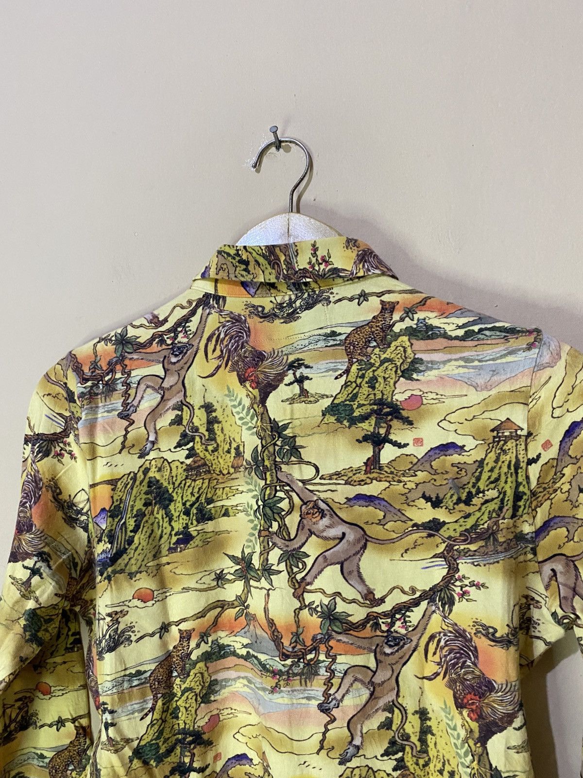 Japanese Brand 2000s Mash Mania Zoo Art Over Print Long Sleeve Size XS / US 0-2 / IT 36-38 - 13 Thumbnail