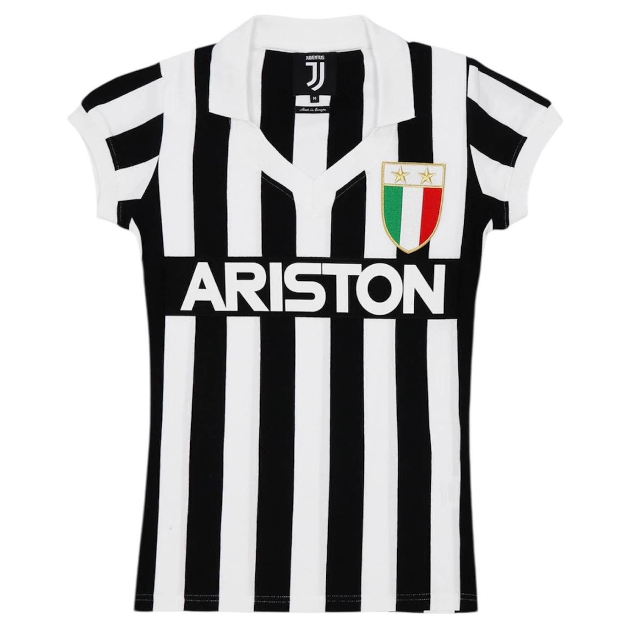 Vintage 1984/85 JUVENTUS FC RETRO REMAKE HOME SOCCER JERSEY SHIRT Size XL / US 12-14 / IT 48-50 - 1 Thumbnail