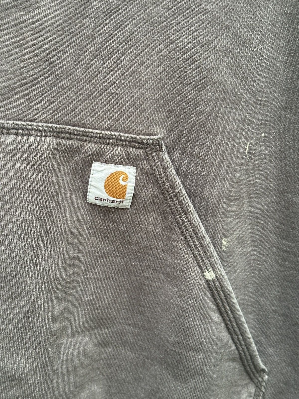 Carhartt Distressed Carhartt Pullover Hoodie Sun-Faded Size US XL / EU 56 / 4 - 14 Thumbnail