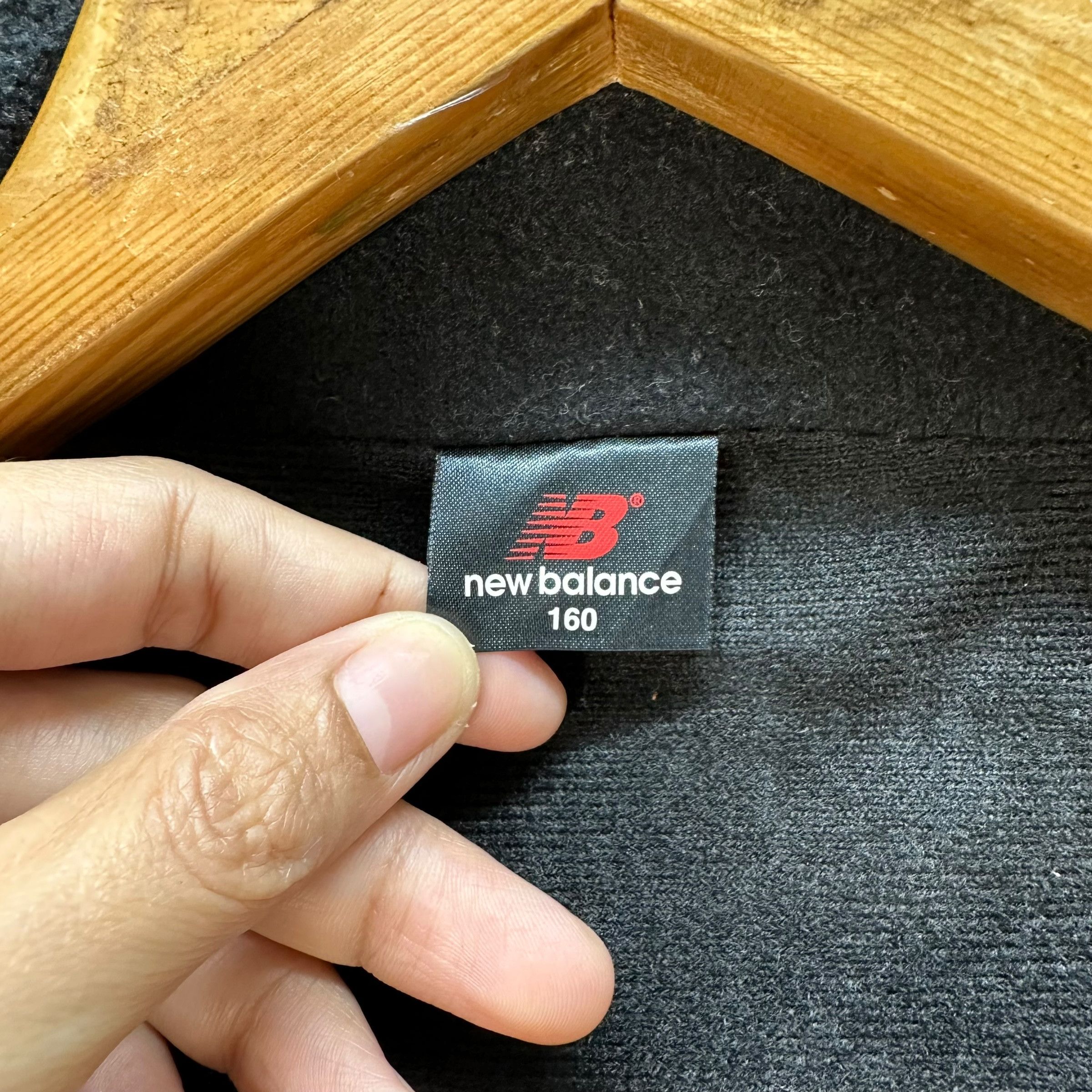 New Balance New Balance Big Logo Fleece Lined Jacket #A1-0024 Size US S / EU 44-46 / 1 - 10 Thumbnail